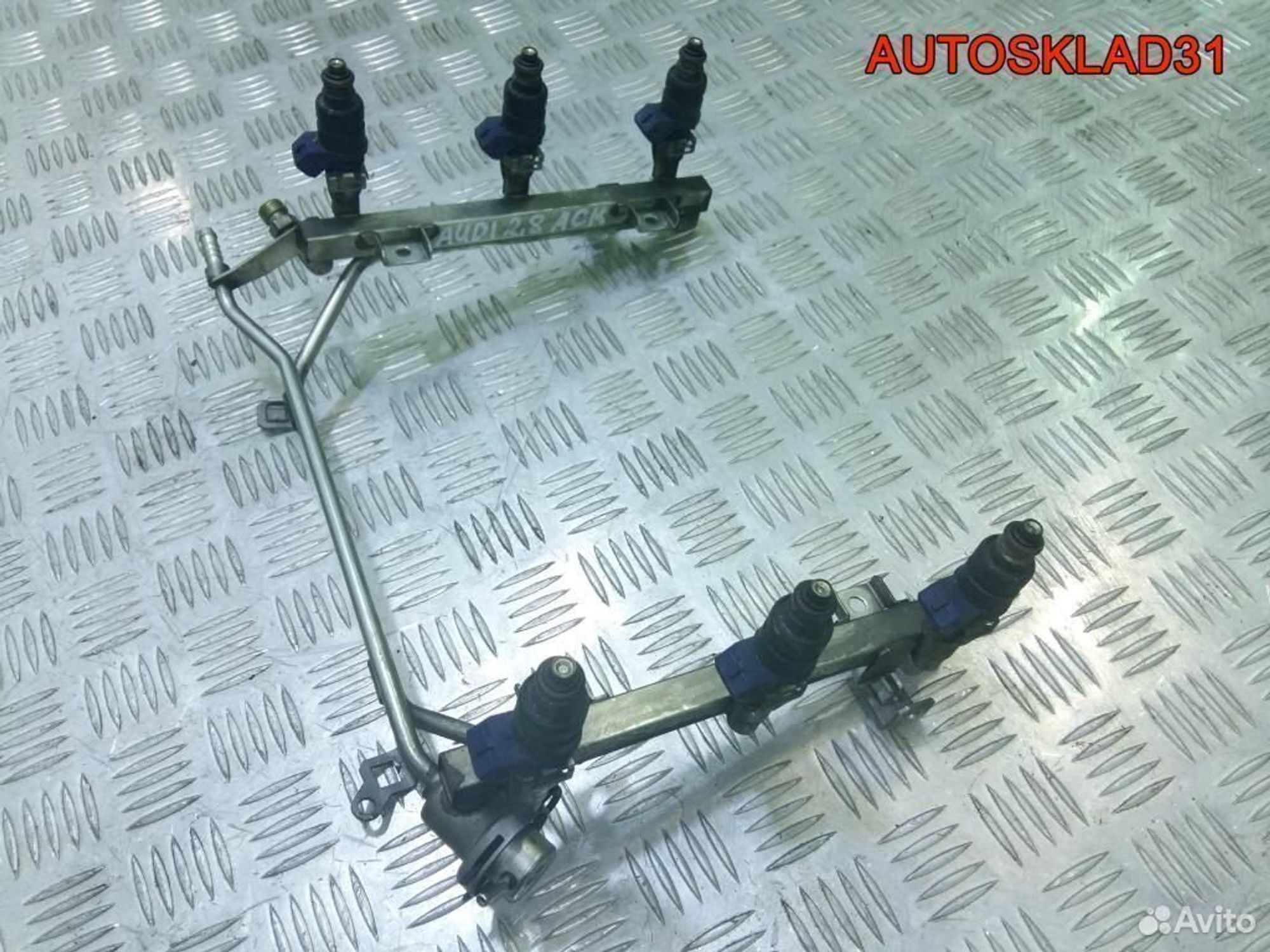 Форсунки инжекторные Audi A6 C5 2.8 ACK 078133551L, 600 рублей, Дубовое