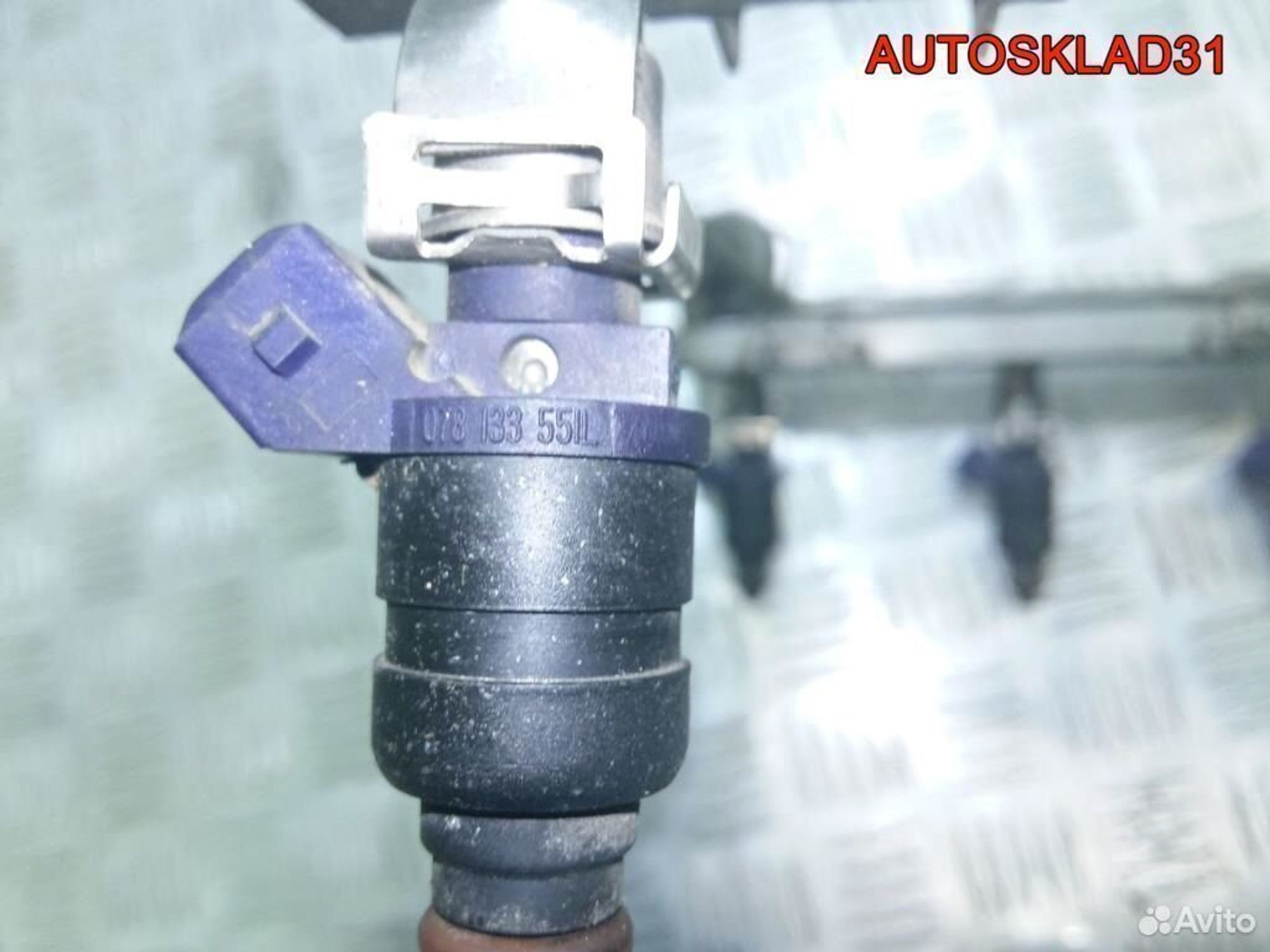 Форсунки инжекторные Audi A6 C5 2.8 ACK 078133551L, 600 рублей, Дубовое