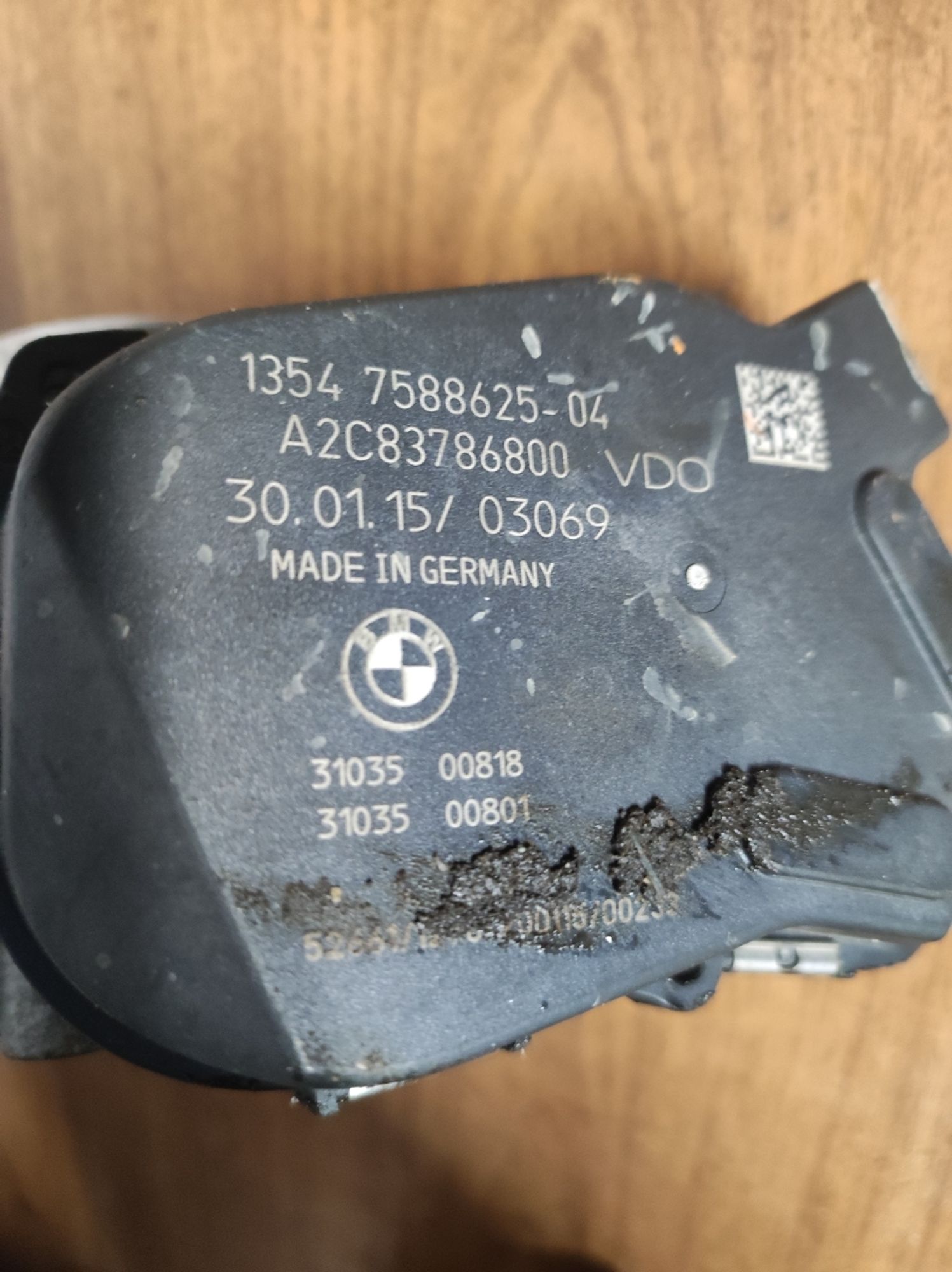 Дроссельная заслонка BMW F21 F22 F30 F32 F36 F07 F10 F15 F16 E89, 4000 рублей, Москва