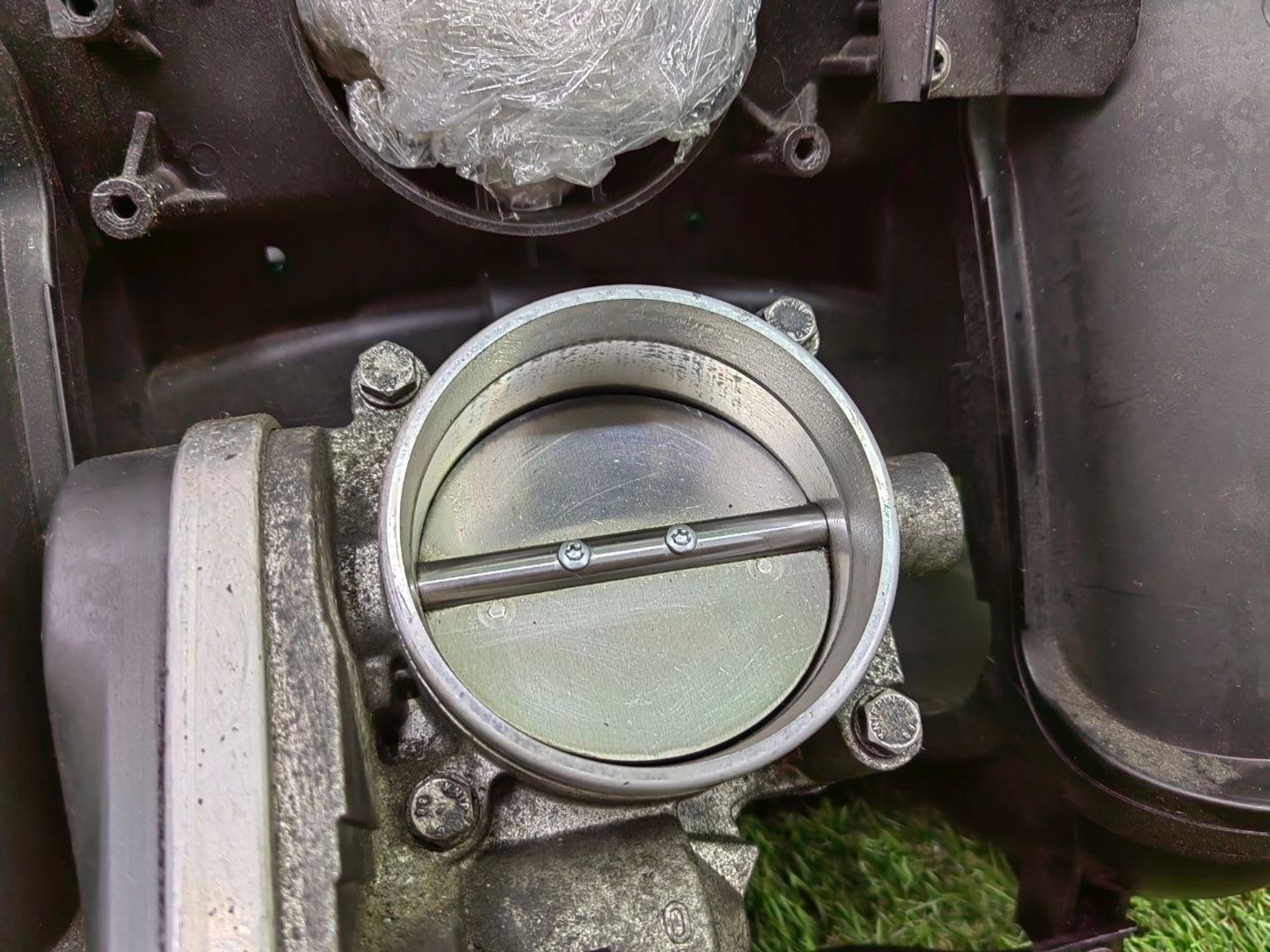 Коллектор впускной и Заслонка дроссельная электрическая N52B25, 9000 рублей, Москва