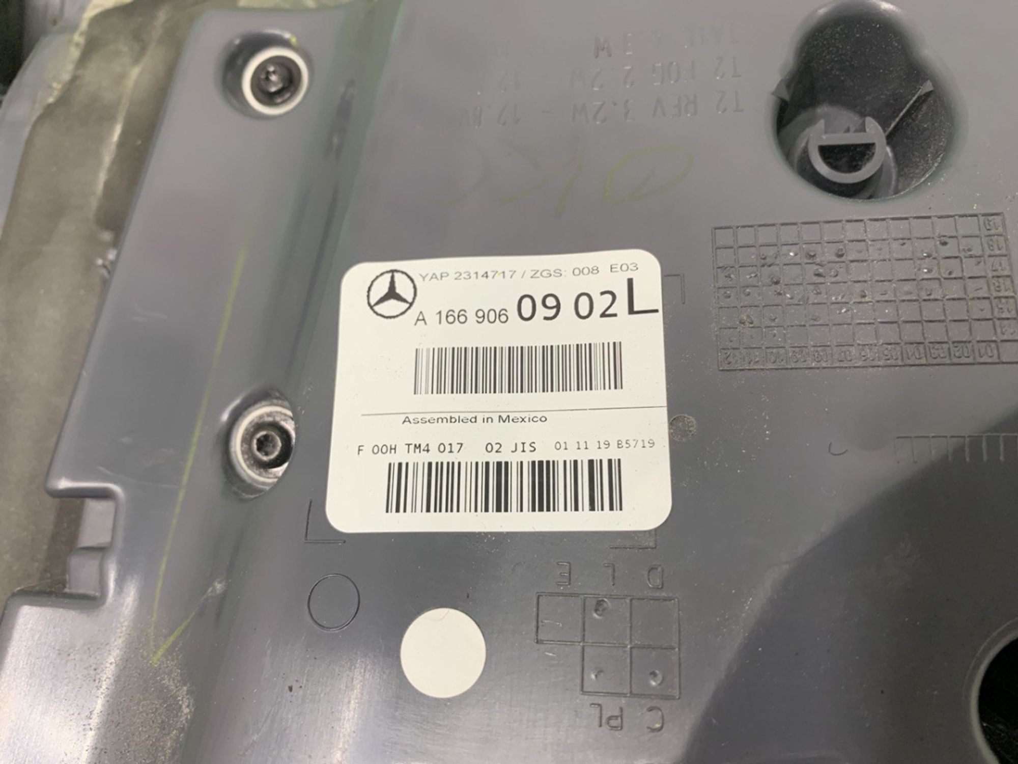 Стоп-сигнал задний Mercedes-Benz GLE-класс, I (W166), 15000 рублей, Москва