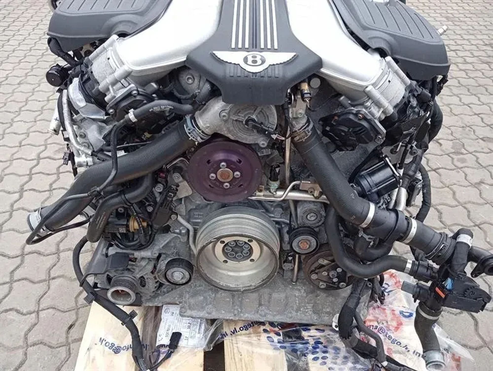 Двигатель DDBD BENTLEY CONTINENTAL GT 18-24 3S 3SD Engine W12 6.0 TFSI ENGINE DDB, 1790000 рублей, Москва