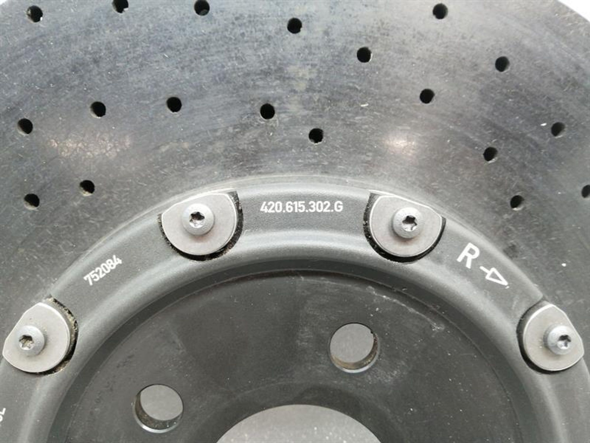 ТОРМОЗНОЙ ДИСК ПЕРЕДНИЙ RH LAMBORGHINI HURRICANE LP 610-4, 420000 рублей, Москва