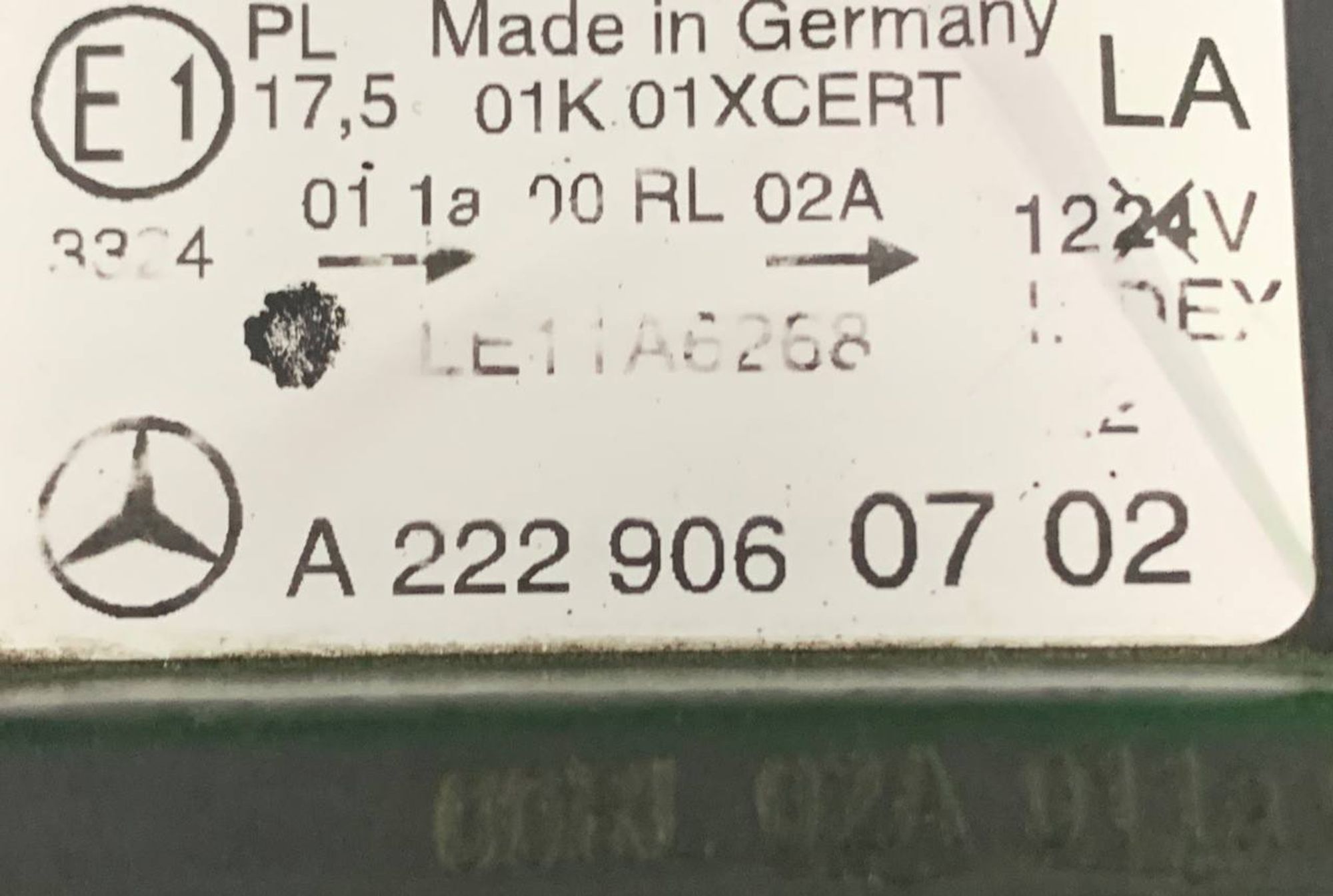 SФара передняя левая Mercedes-Benz W222 2015, 15000 рублей, Москва