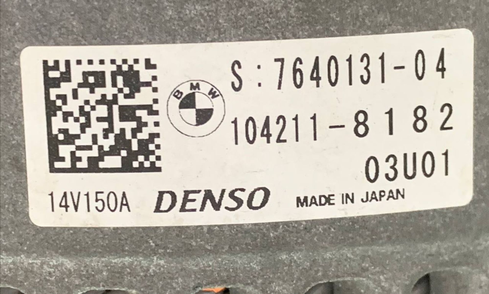 Генератор BMW 14V 150A, 10000 рублей, Москва