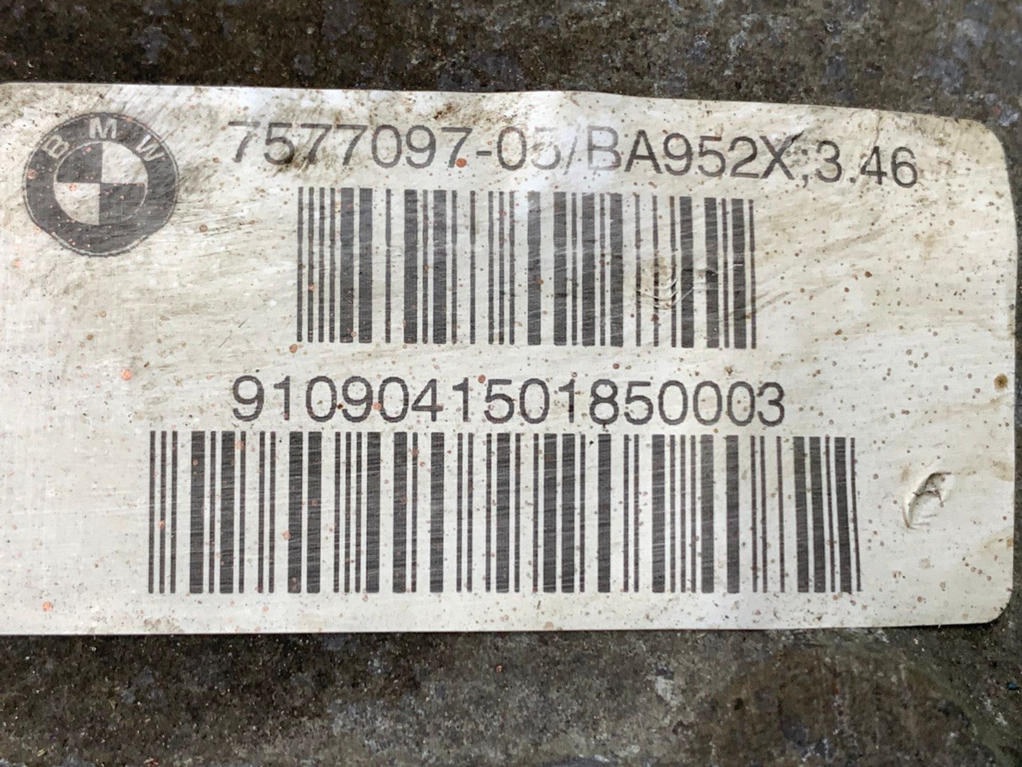 Редуктор BMW 3.46 F01 F02 N63, 22000 рублей, Москва