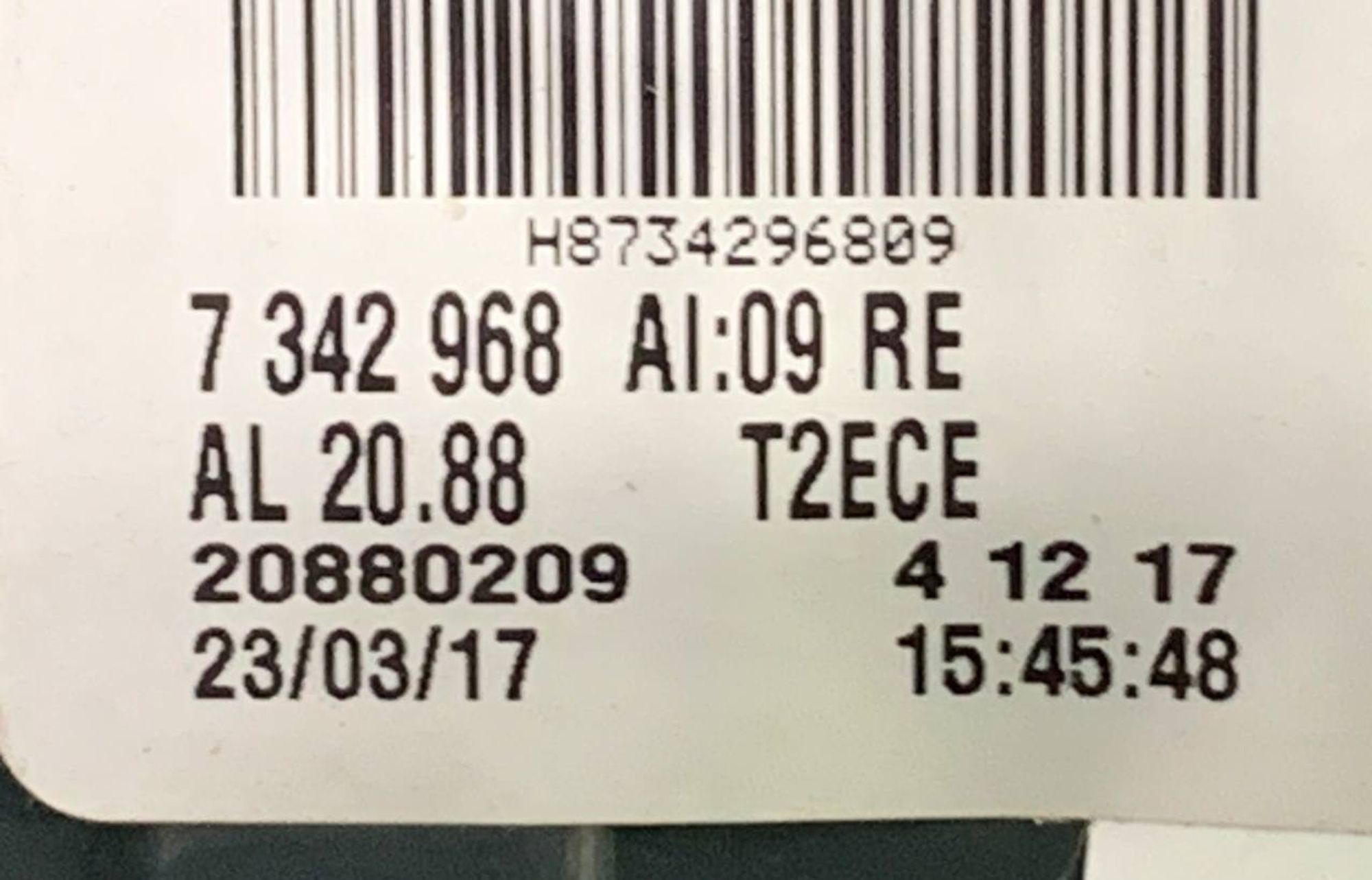 Фонарь задний правый внутренний BMW 7 G11 G12, 7000 рублей, Москва