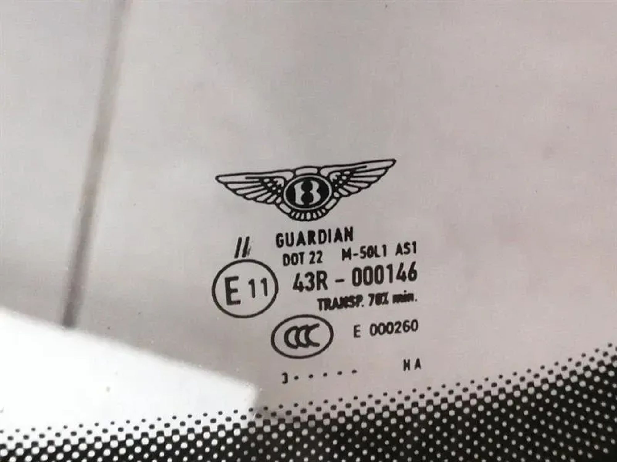 ВЕТРОВОЕ СТЕКЛО BENTLEY FLYING TRACK MK2 13-19, 330000 рублей, Москва