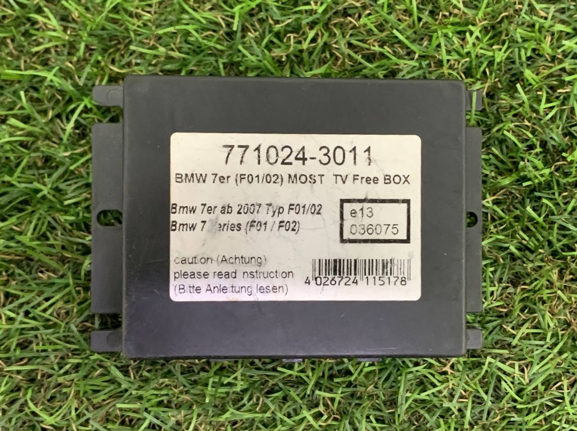 Блок TV BMW F01, 3000 рублей, Москва