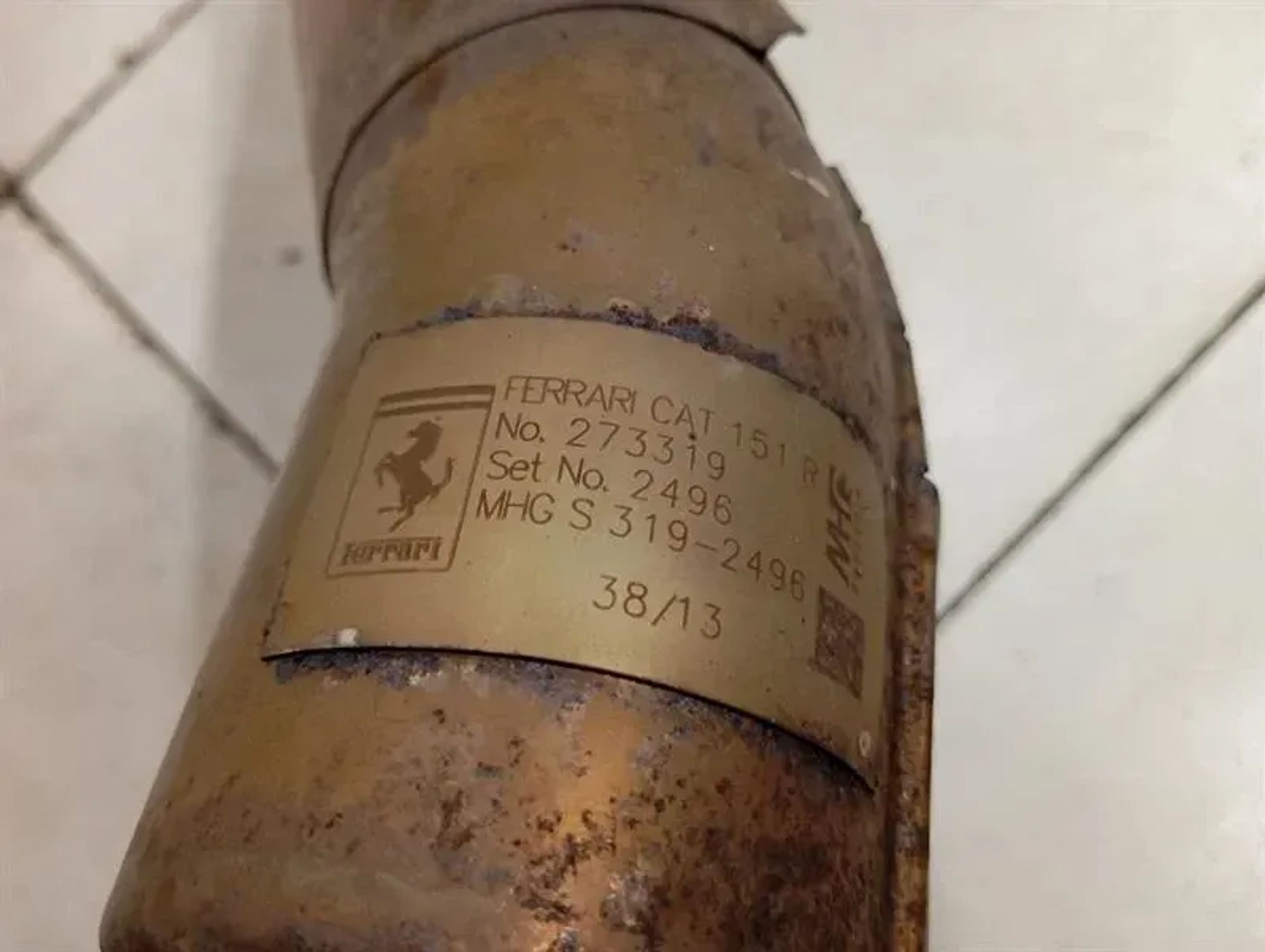 Комплект катализаторов Ferrari FF F151 273319 Комплект катализатора V12, 475000 рублей, Москва