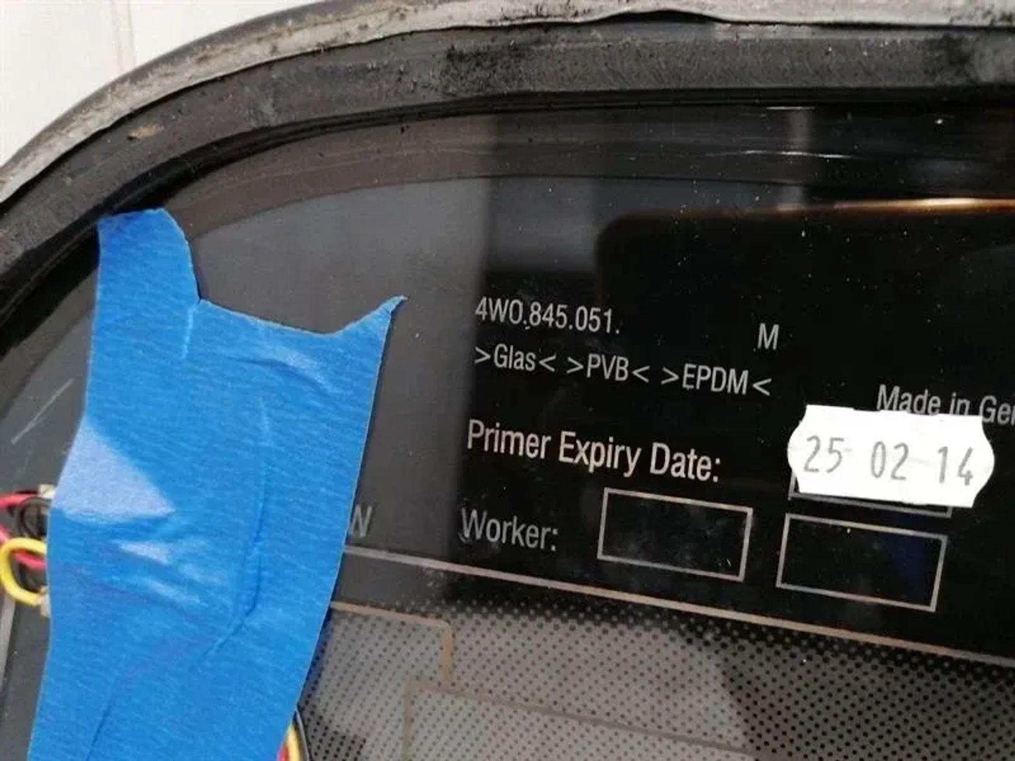 Заднее стекло Bentley Flying Track MK2 4W0845051M, 330000 рублей, Москва