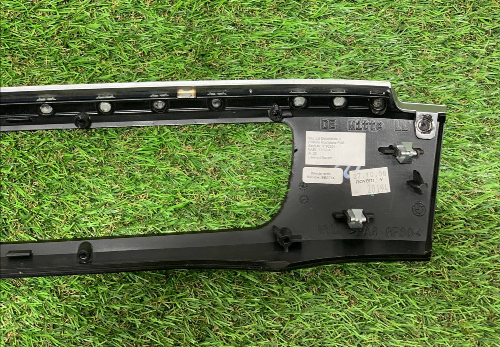 Накладка торпеды центральная BMW 7 F01 F02, 2000 рублей, Москва