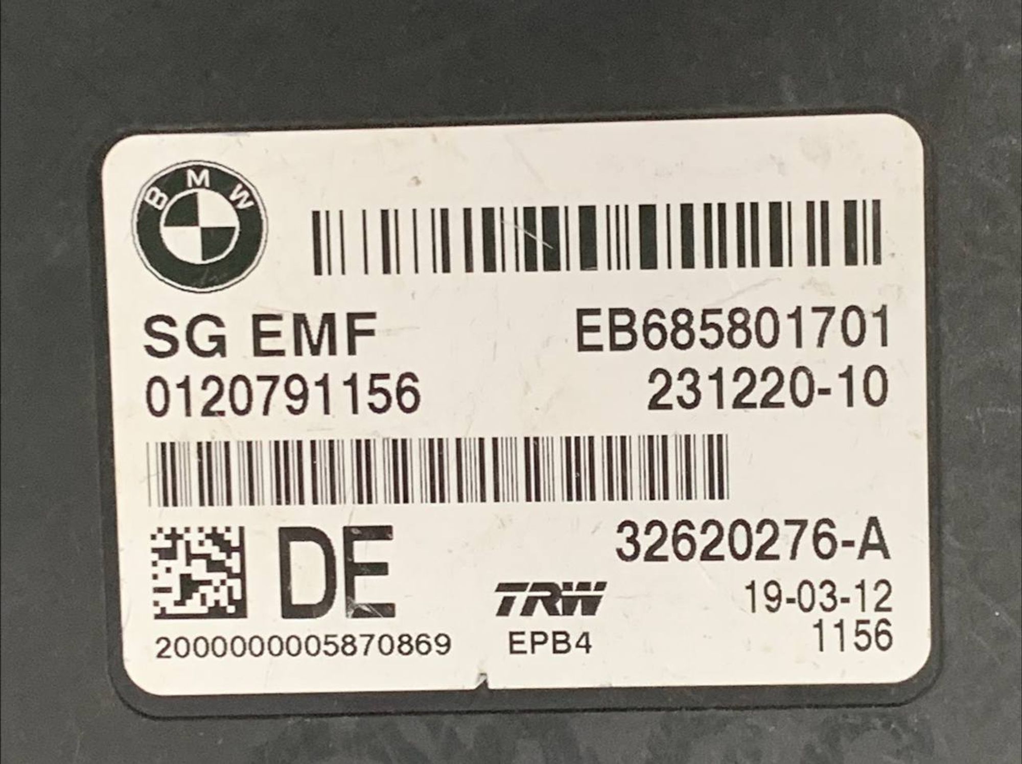 Блок управления EMF Bmw F10 F12 F25, 5000 рублей, Москва