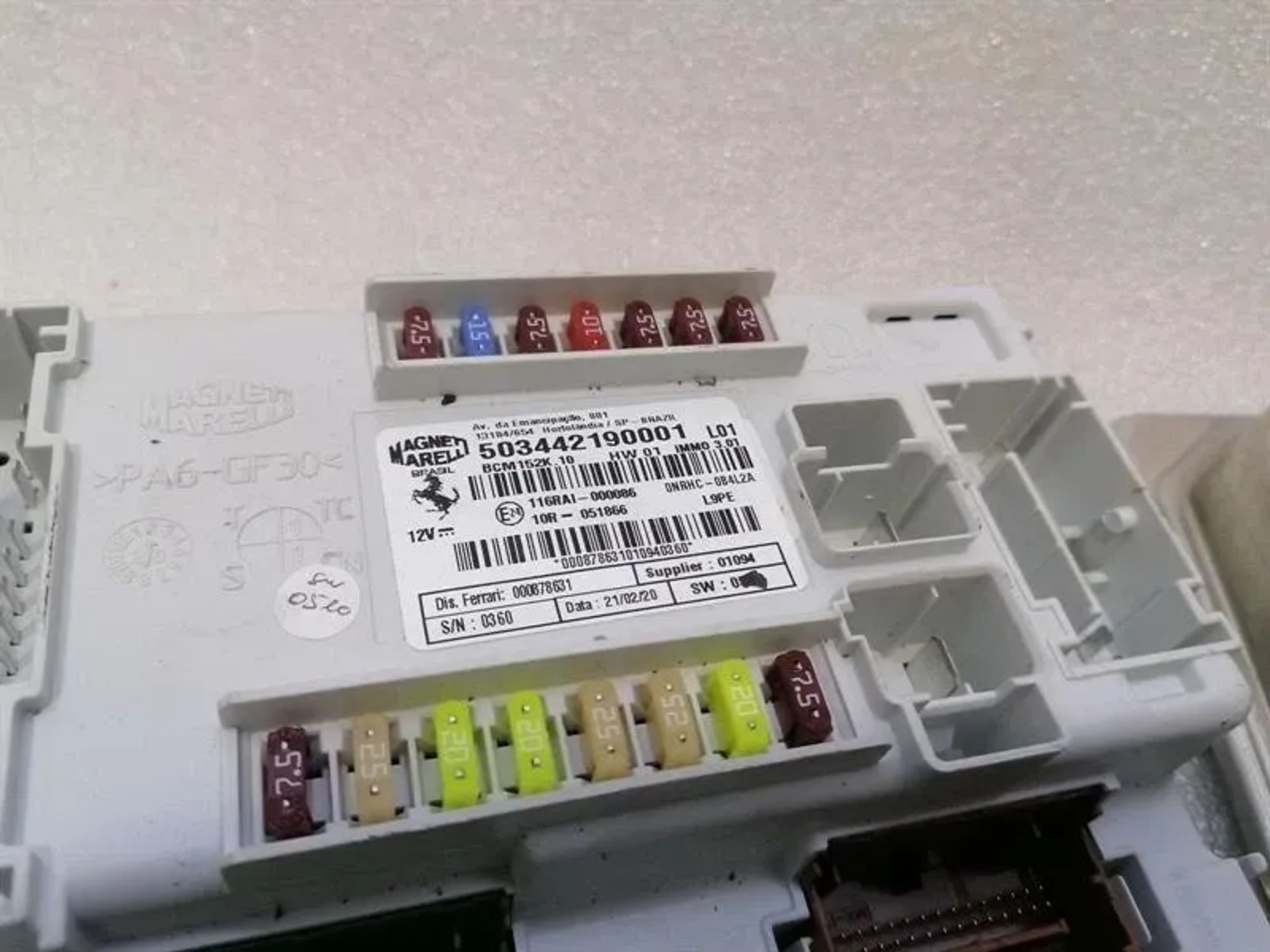 Комплект ECU двигателя Ferrari 812 Superfast F152M, 1330000 рублей, Москва