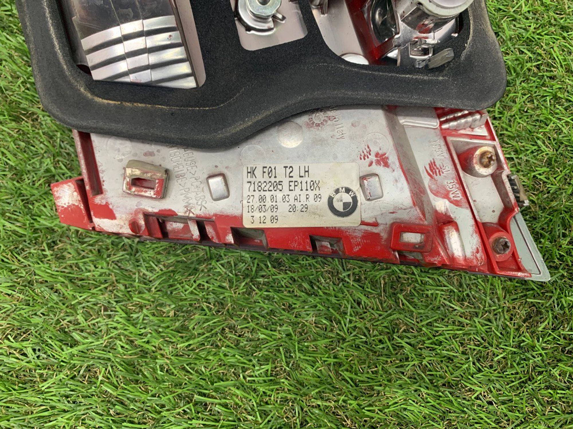 Фонарь задний внутренний левый BMW 7 F01 БМВ Ф01, 4000 рублей, Москва