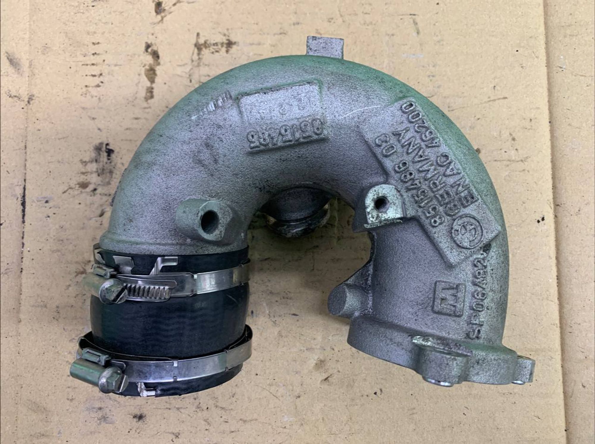 Патрубок интеркулера Bmw F01 F15 F10 M50DX N57D30C, 7000 рублей, Москва