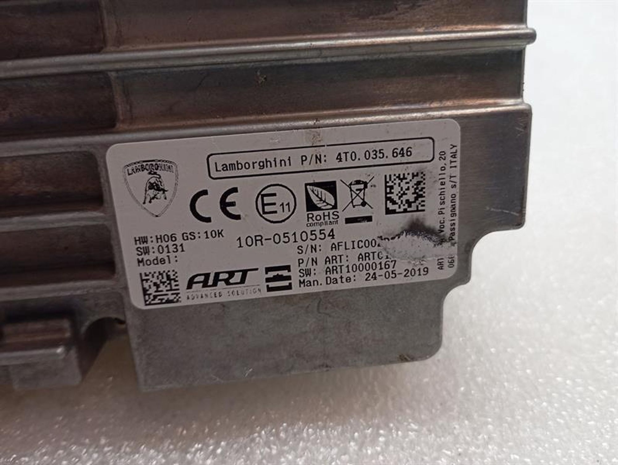 контроллер аудио системы Lamborghini Huracan LP640, 270000 рублей, Москва