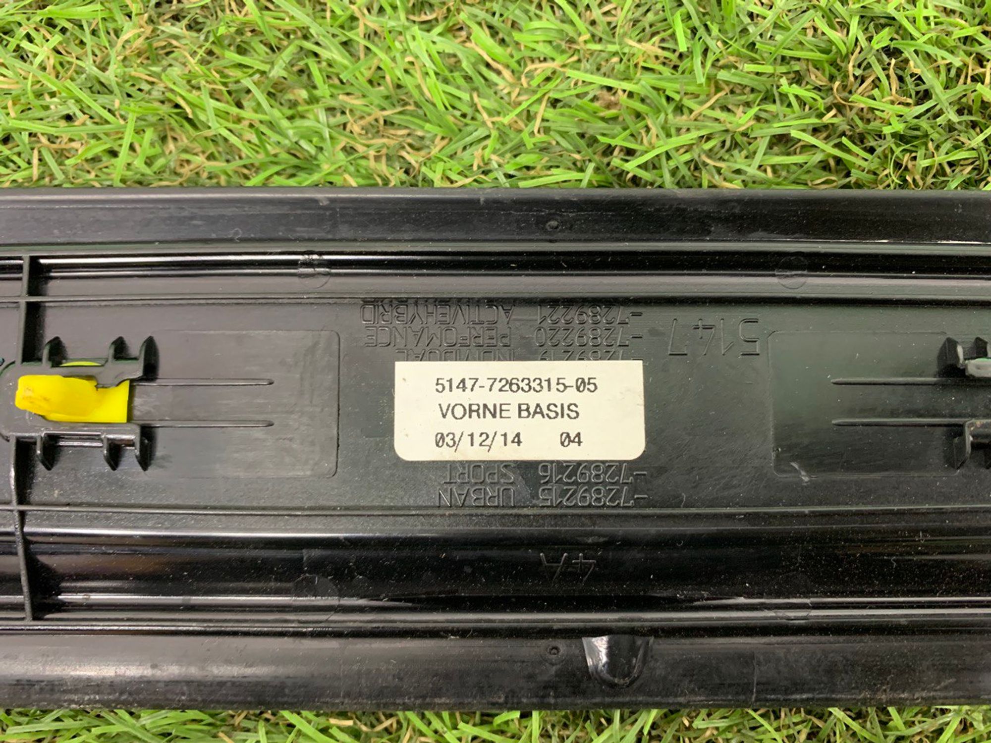 Накладка порога передняя правая BMW F20 F30, 1000 рублей, Москва