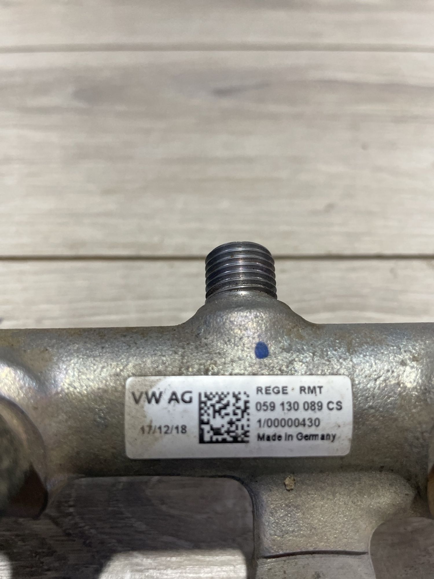 Топливная рампа левая Volkswagen Touareg 3, 10000 рублей, Брянск