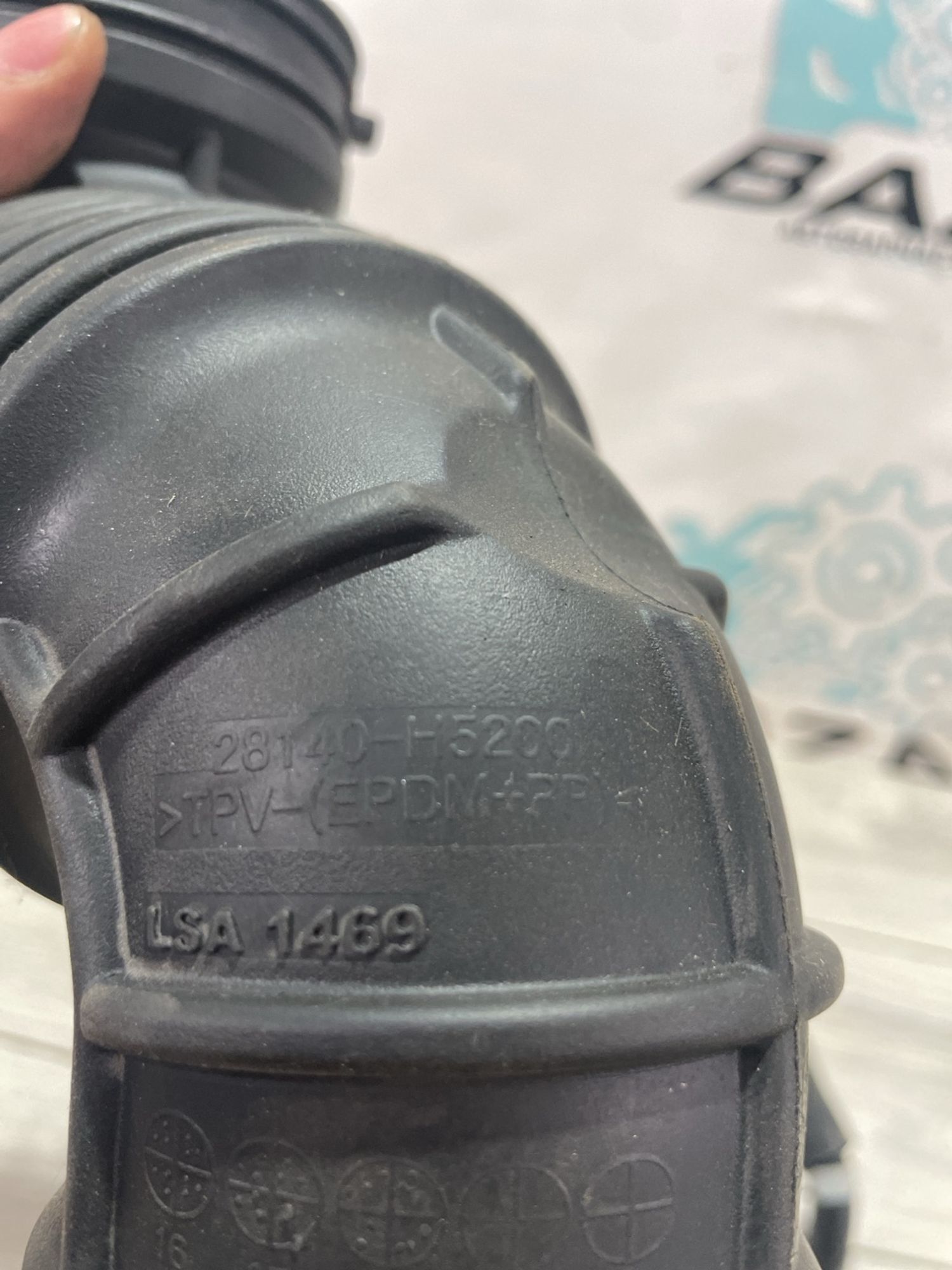 Патрубок воздушного фильтра Kia Rio 4, 1000 рублей, Брянск