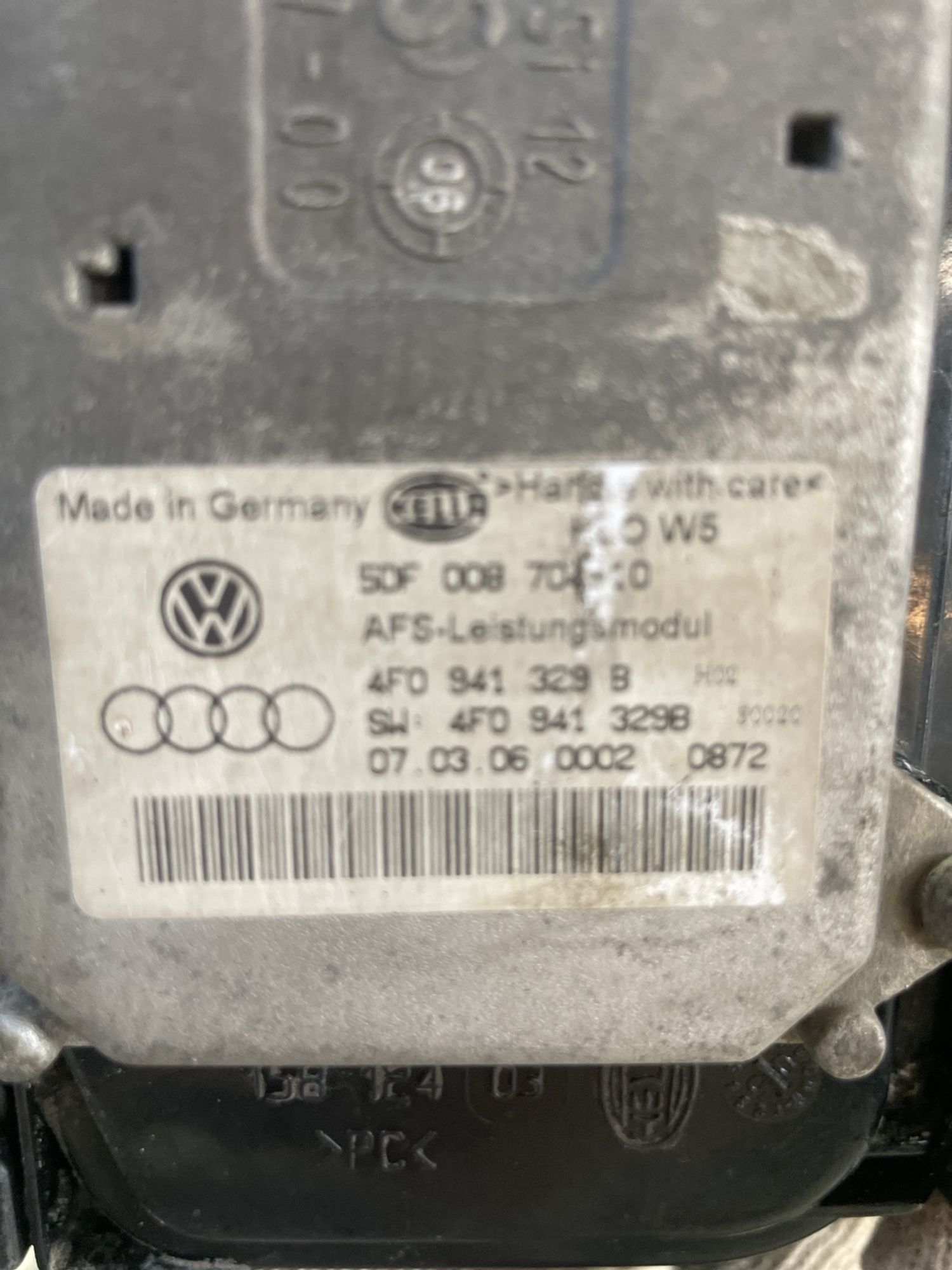 Фара передняя правая Audi A8, 10000 рублей, Брянск