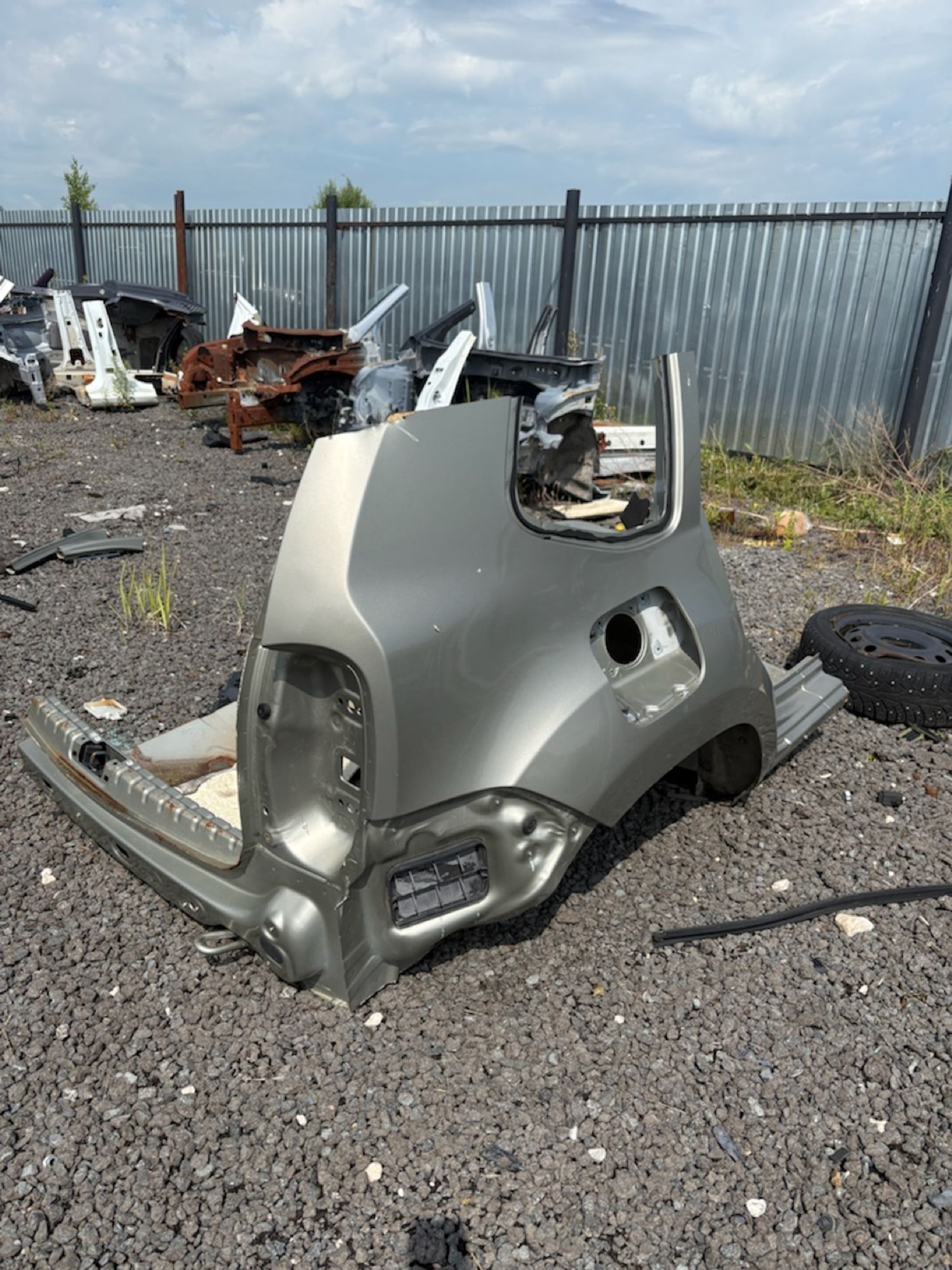 Четверть кузова задняя правая Renault Duster, I..., 34990 рублей, Брянск