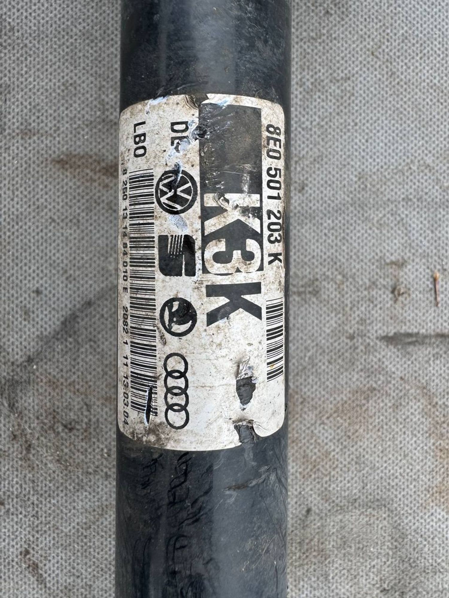 Привод задний левый Audi S4, II B6 (2002-2004), 2800 рублей, Семиозерка