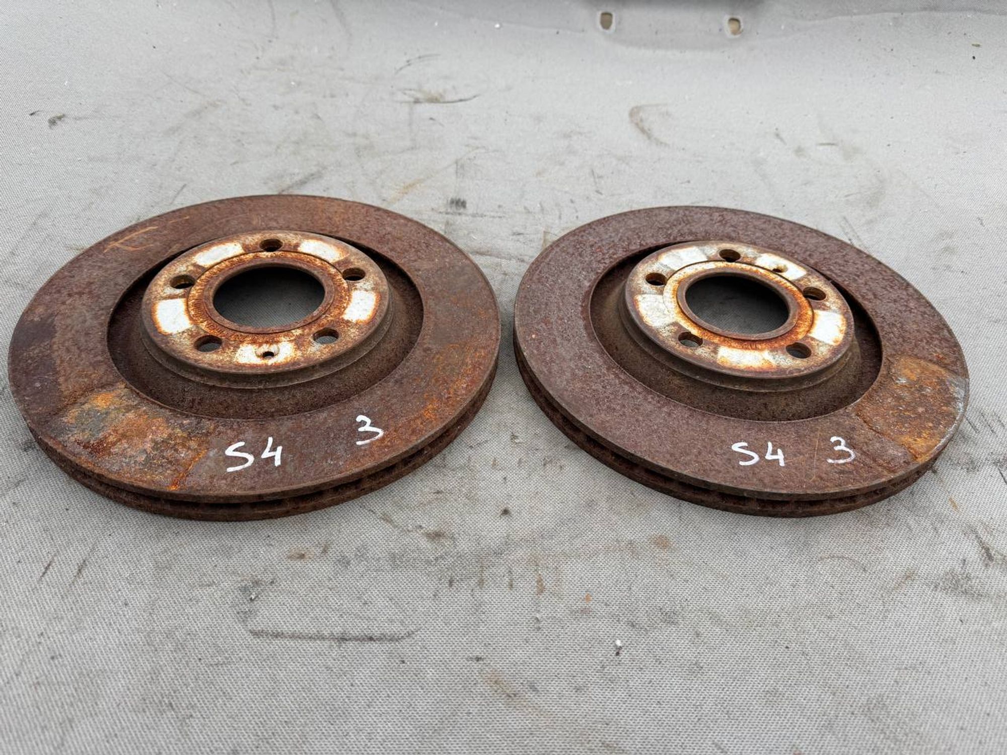 Диск тормозной задний Audi S4, II B6 (2002-2004), 2000 рублей, Семиозерка