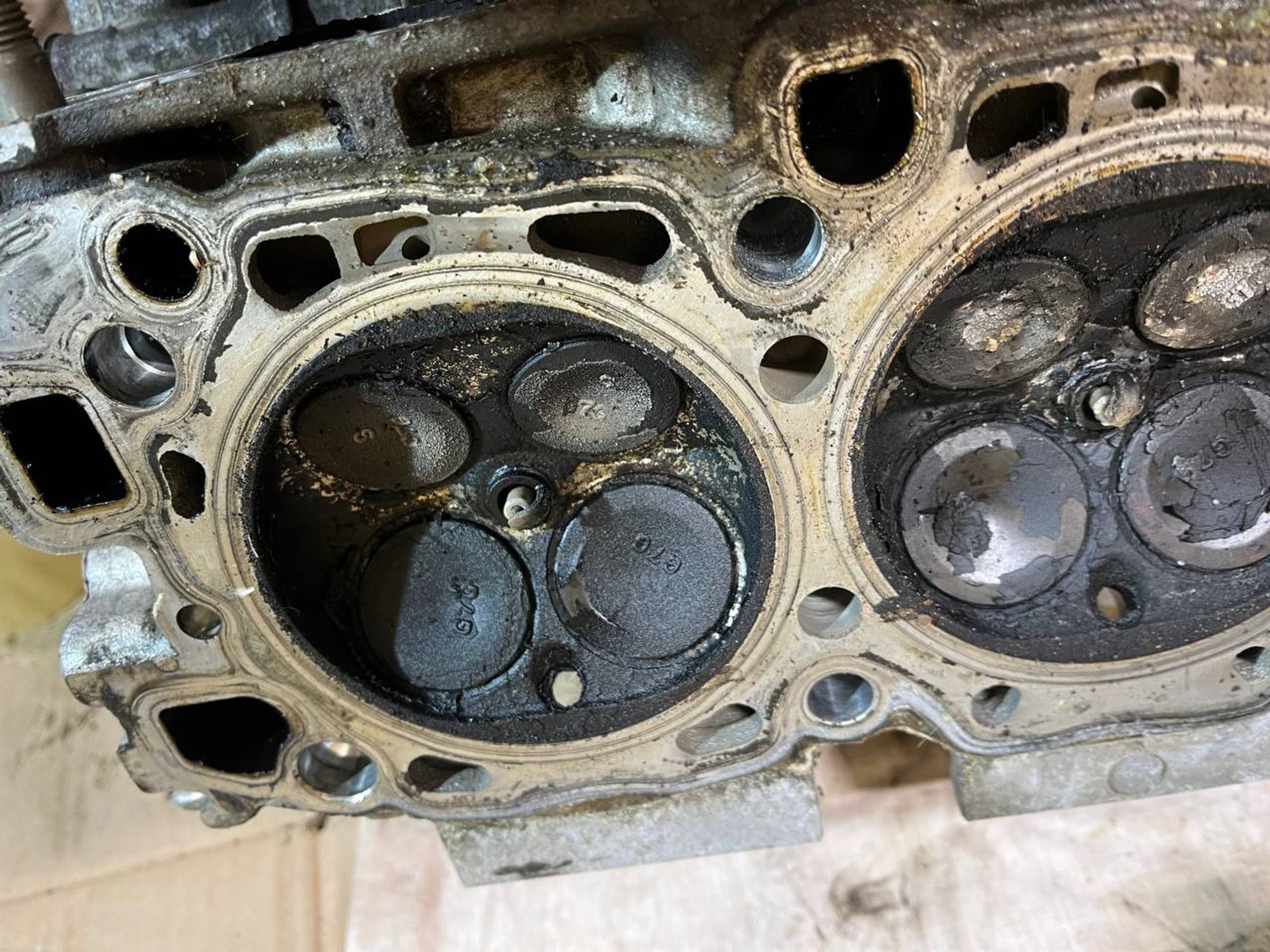 Головка блока цилиндров Pajero 3 6G74, 25000 рублей, Семиозерка