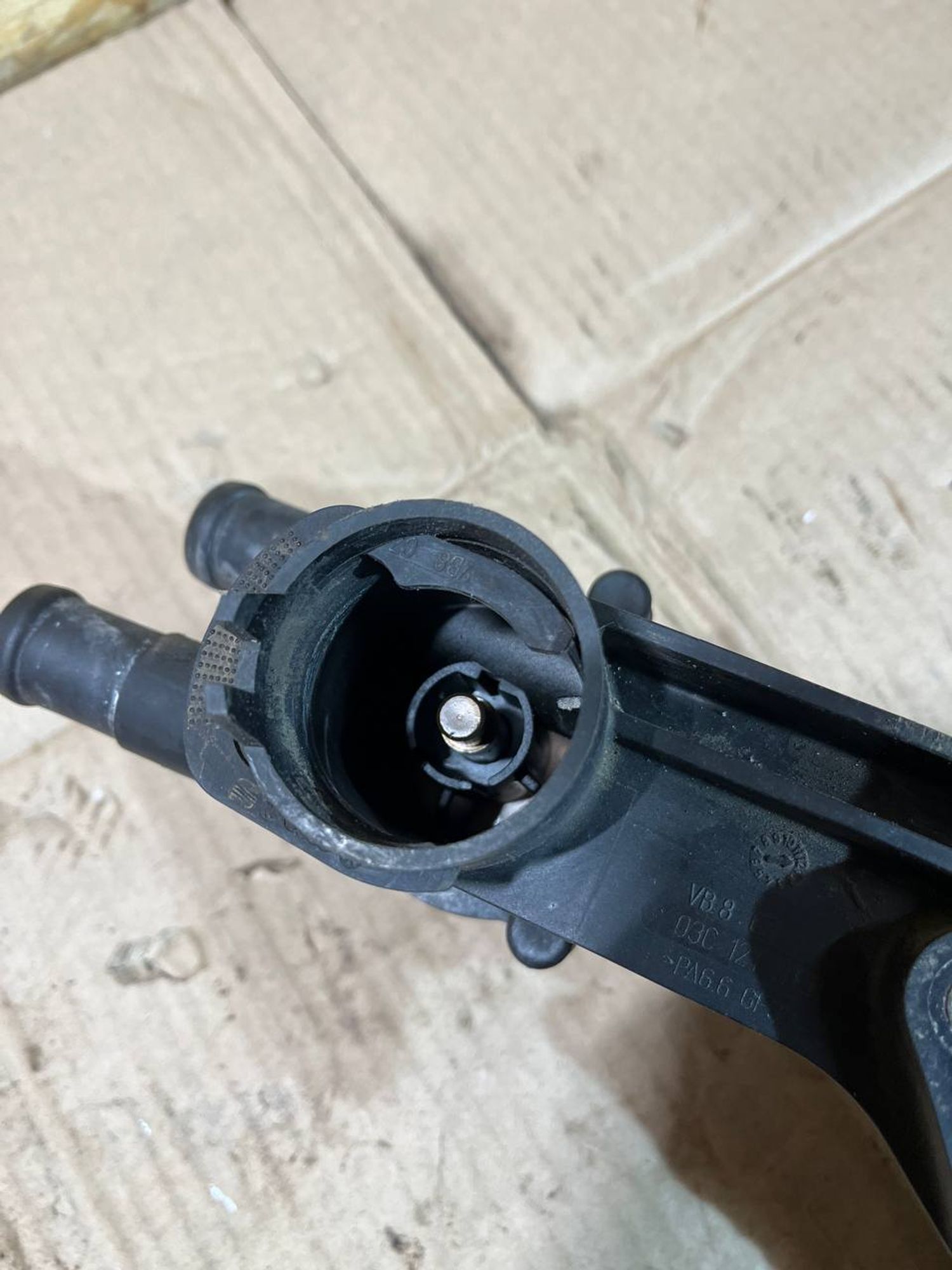 Корпус термостата Volkswagen Polo, V (2009—2015), 1500 рублей, Семиозерка