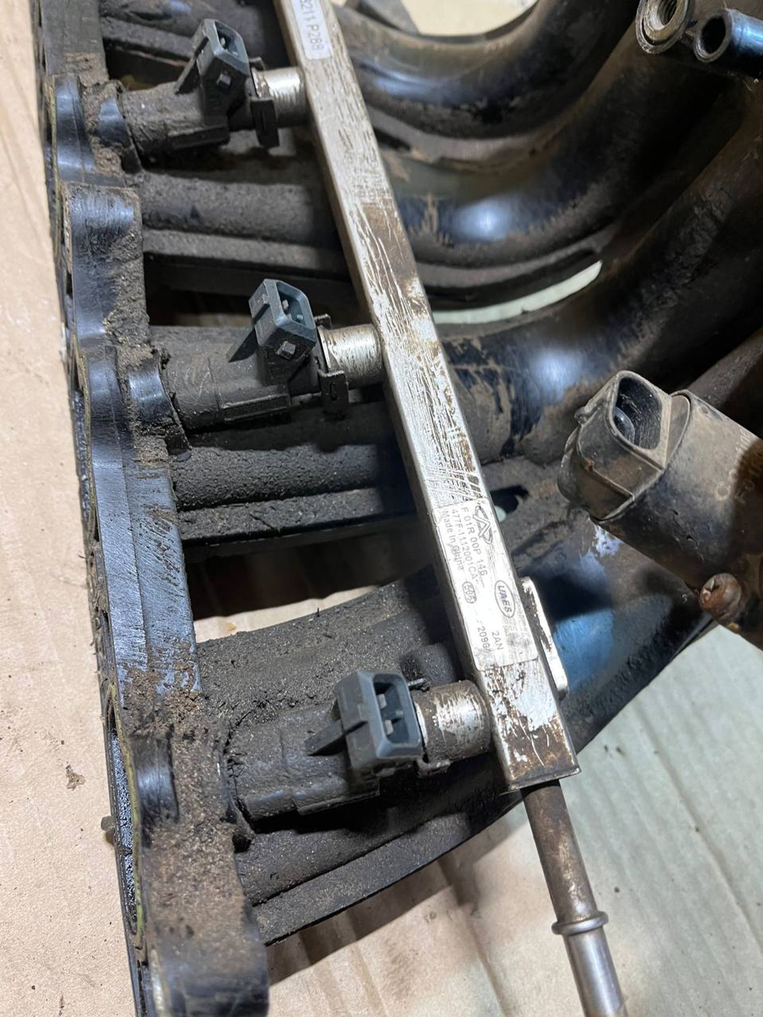 Коллектор впускной Chery Bonus (A13), 2000 рублей, Семиозерка