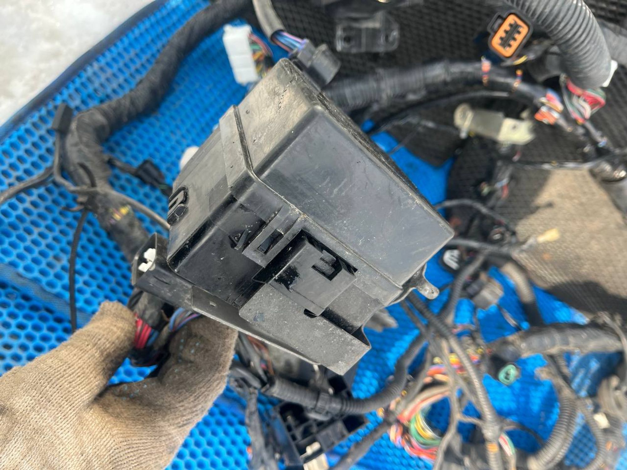 Проводка подкапотная Mitsubishi Pajero, III рестайлинг (2002—2006), 8000 рублей, Семиозерка