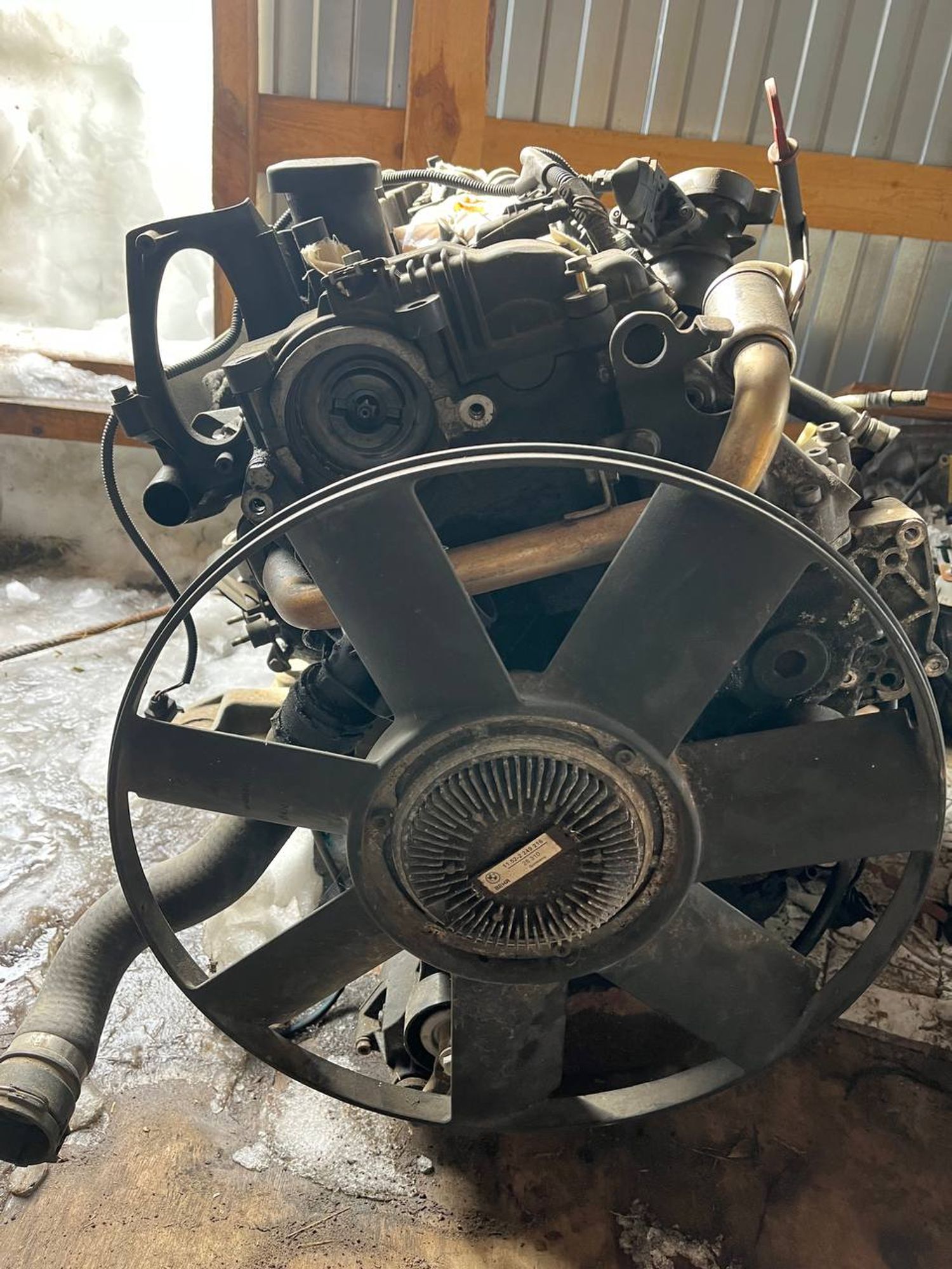 Двигатель в сборе BMW X5, E53, 80000 рублей, Семиозерка