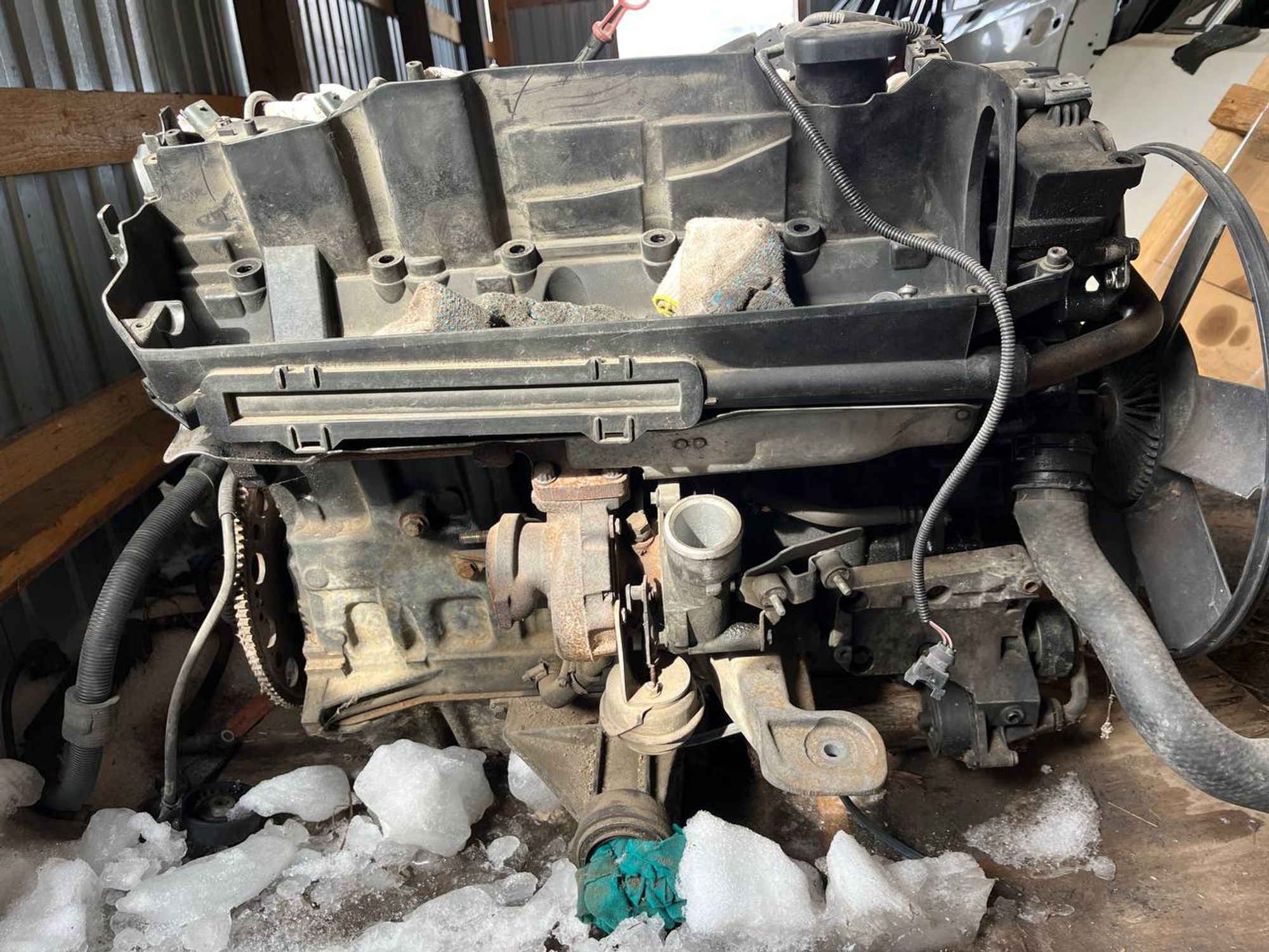 Двигатель в сборе BMW X5, E53, 80000 рублей, Семиозерка