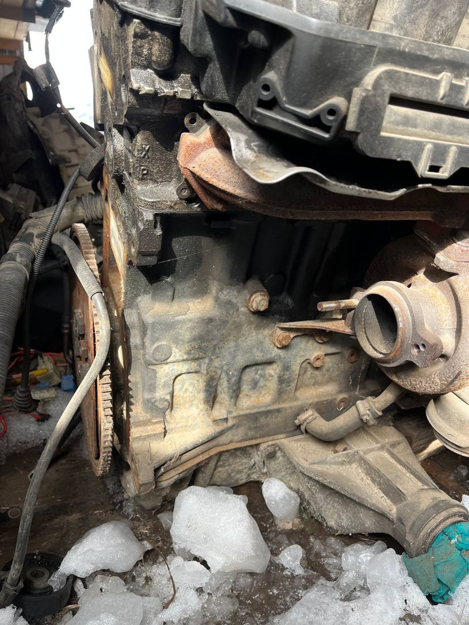 Двигатель в сборе BMW X5, E53, 80000 рублей, Семиозерка