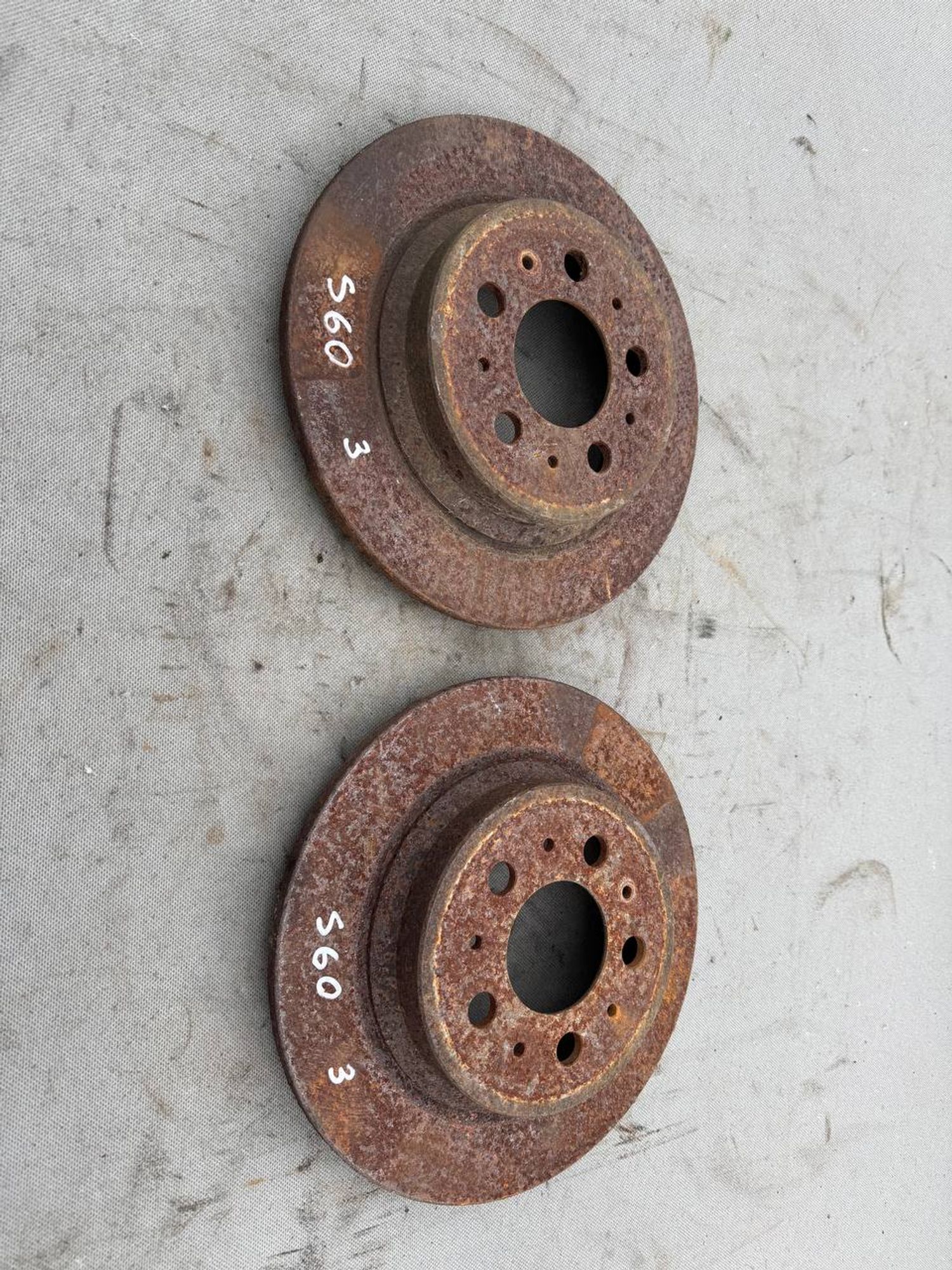 Тормозные диски задние Volvo S60, I Рестайлинг, 2000 рублей, Семиозерка