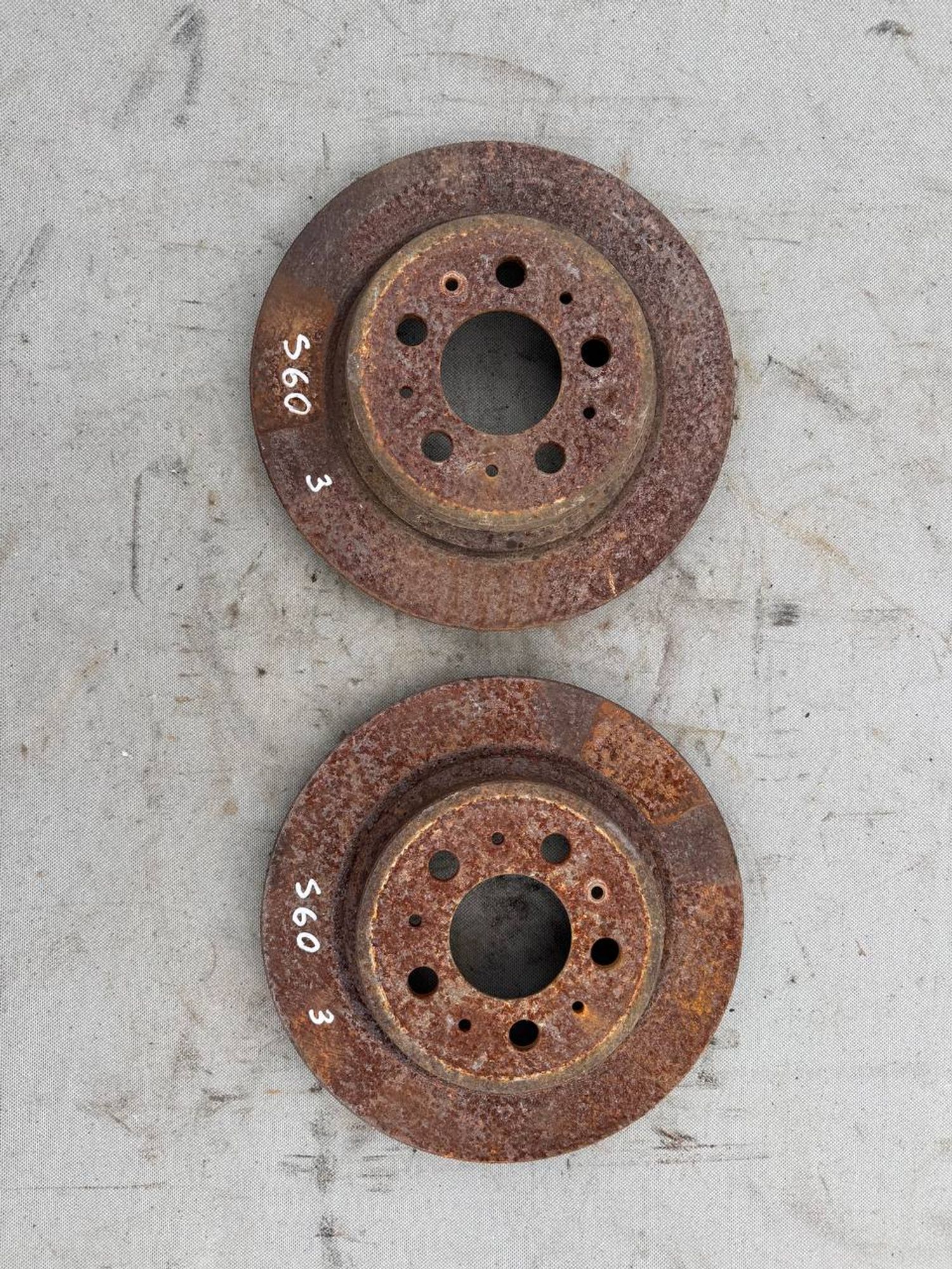 Тормозные диски задние Volvo S60, I Рестайлинг, 2000 рублей, Семиозерка