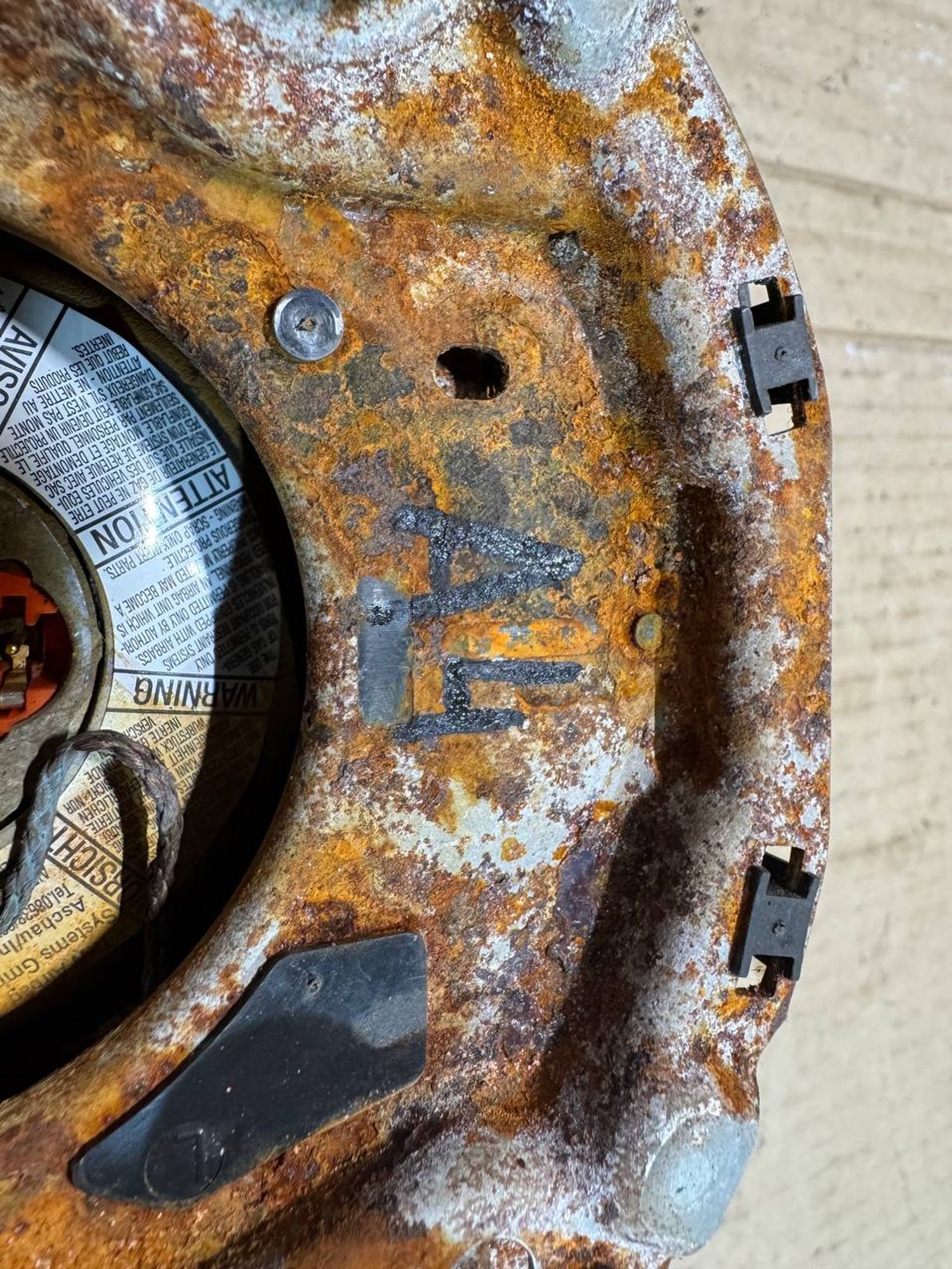 Подушка безопасности в руле Audi A4 B7, 1600 рублей, Семиозерка