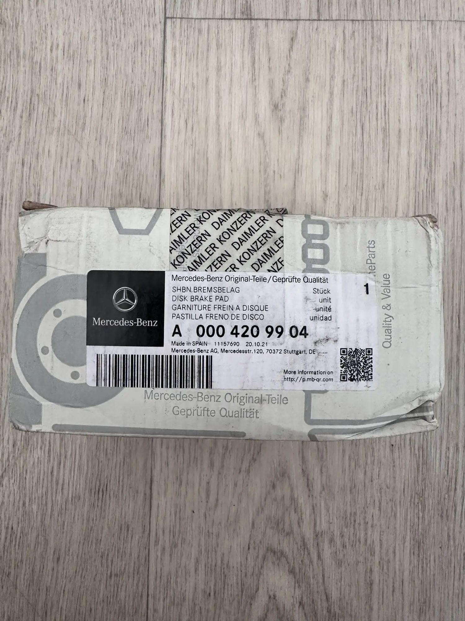 Колодки Тормозные Задние. A0004209904 / A0064203420 / A0074207820 Mercedes-BENZ A0004209904, 18198 рублей, Сосновоборск