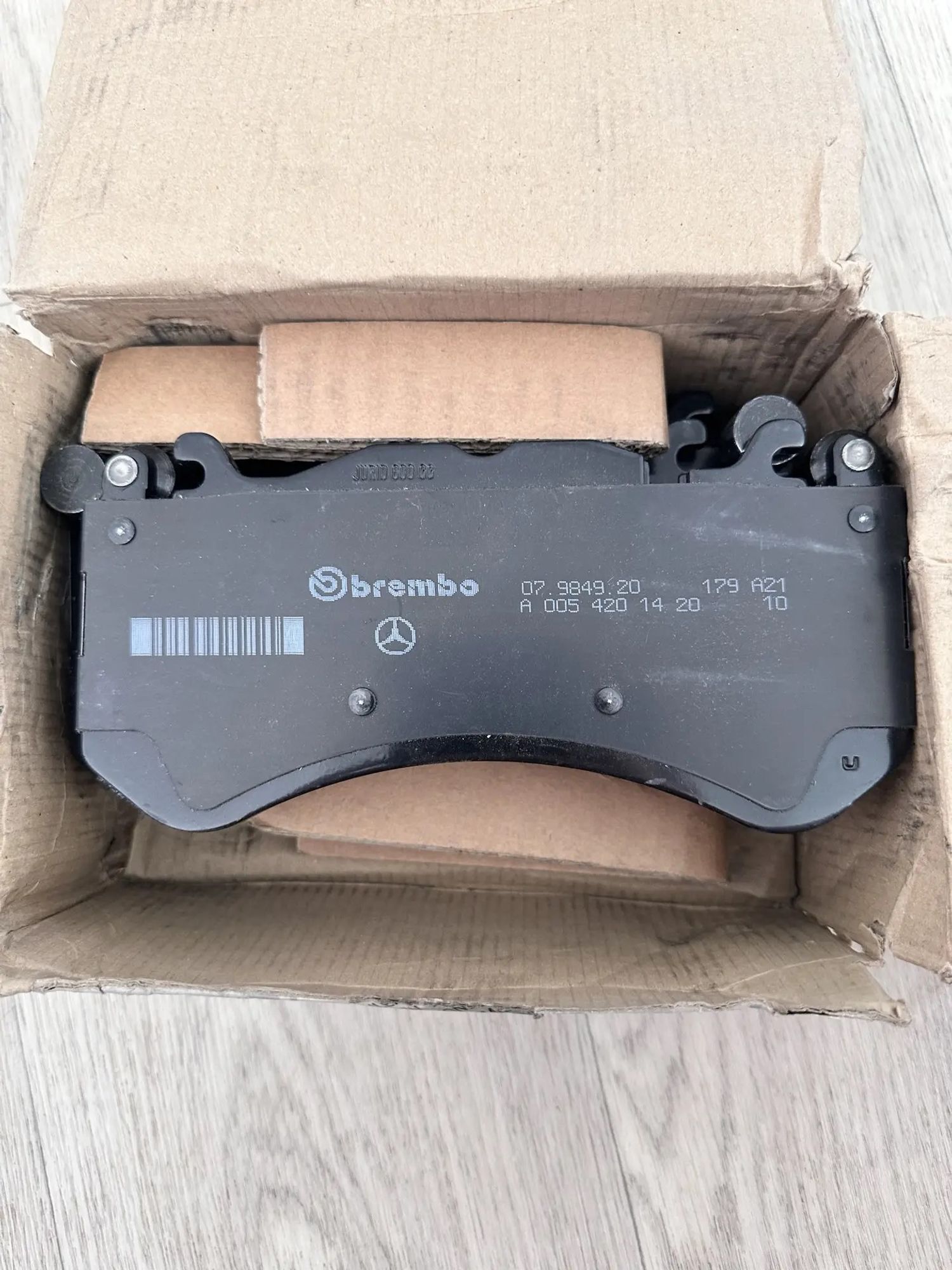 Колодки Тормозные 6,3 Brake PAD Mercedes-BENZ арт. A0074205920, 9758 рублей, Сосновоборск