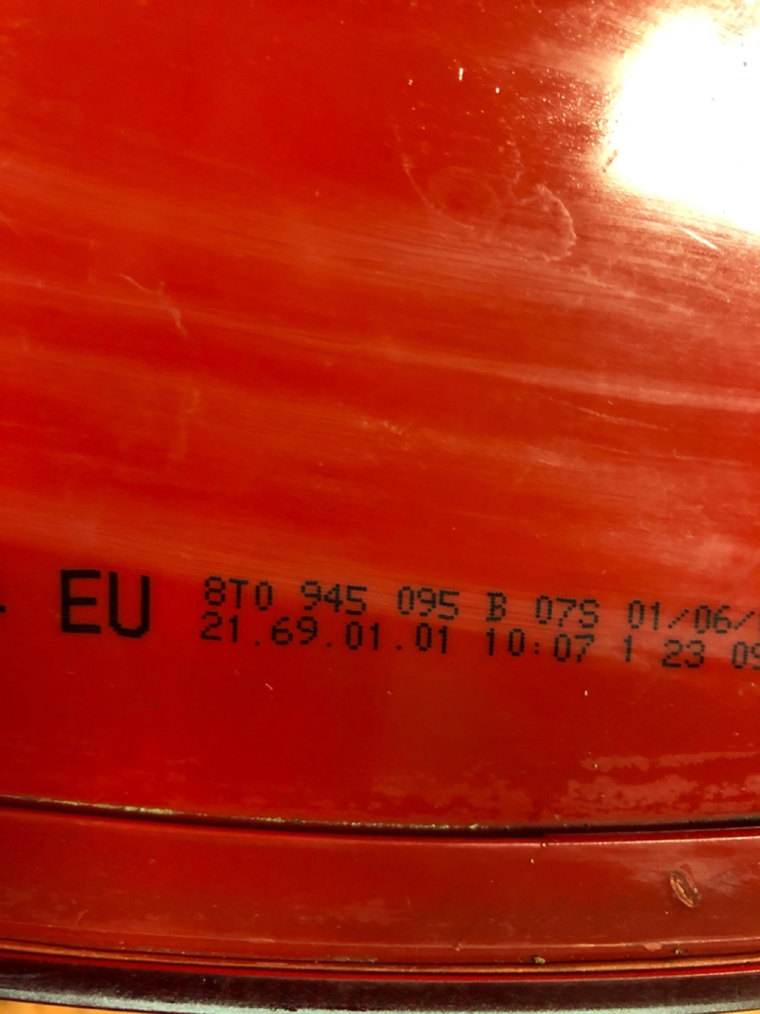 Фонарь задний левый Audi A5 8T 2009 купе coupe, 13500 рублей, Москва