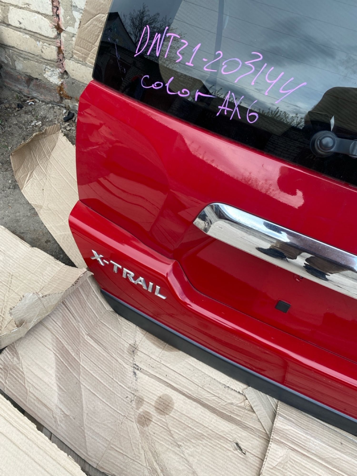 Крышка багажника в сборе Nissan x-trail t31, 32000 рублей, Москва