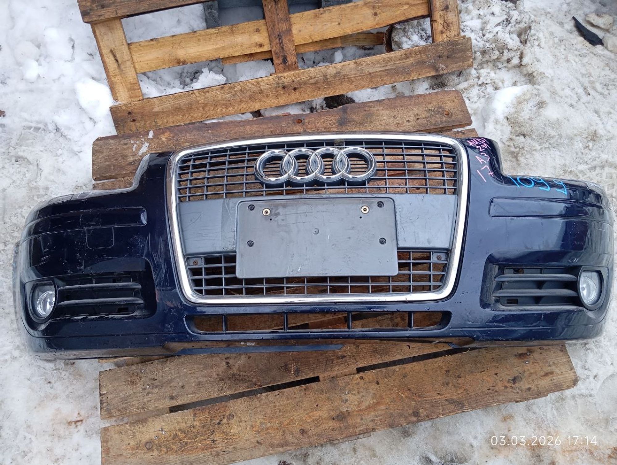Бампер передний Audi A3 8P, 21000 рублей, Москва