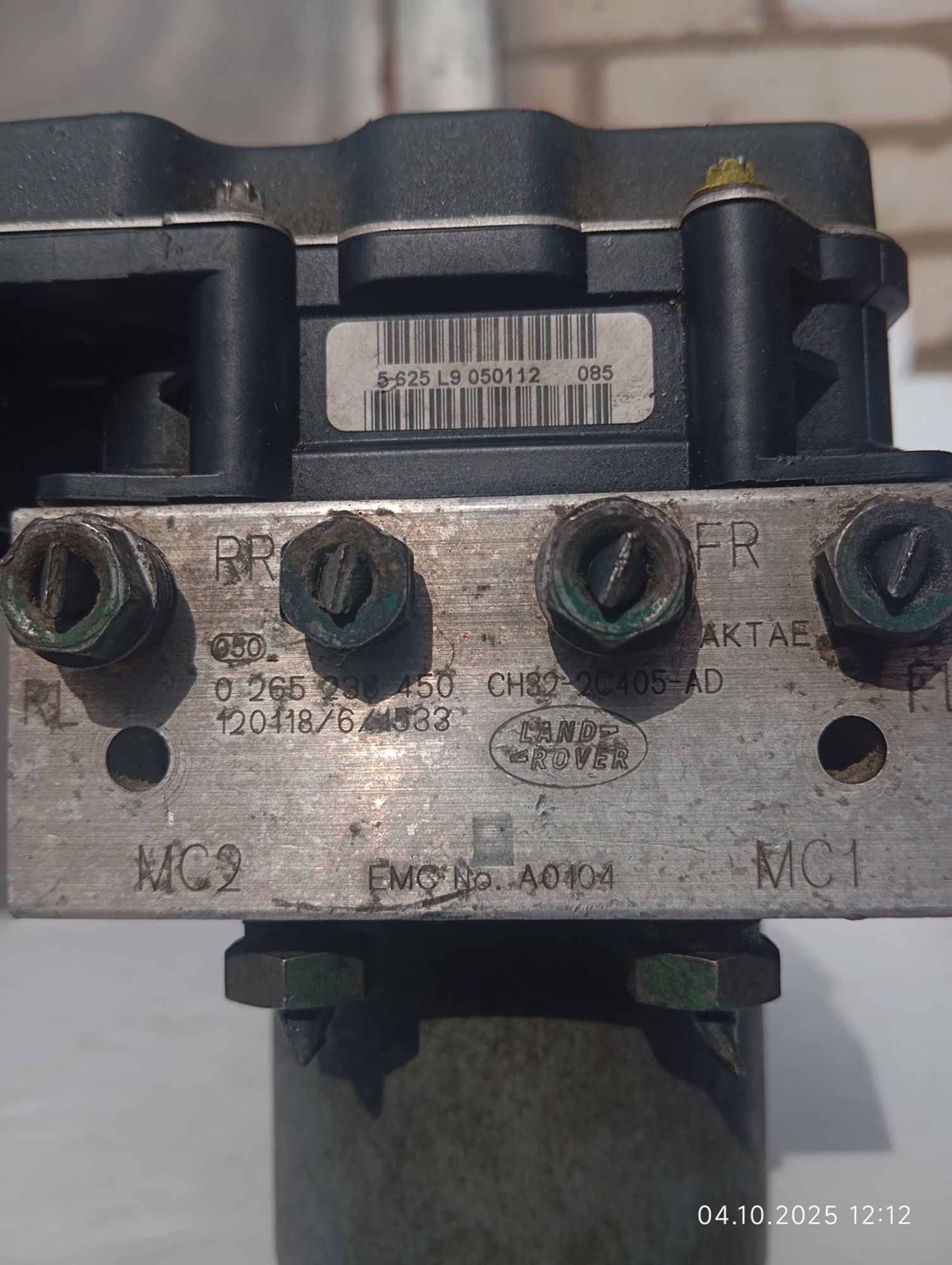 Блoк ABS для Lаnd Rоvеr Range Rоver 3 СН322С405AD, 6500 рублей, Москва