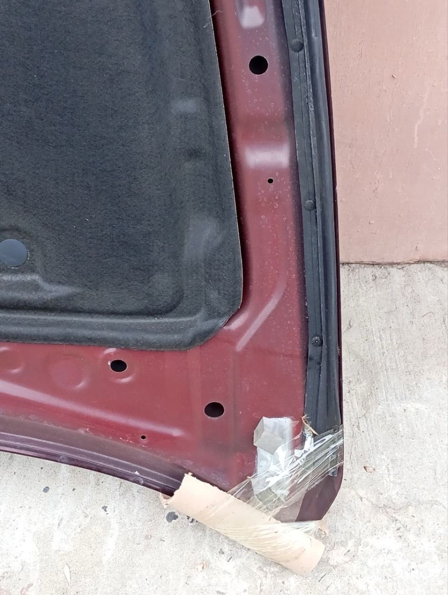 Капот Nissan Teana, J32 с решеткой бордовая, 23000 рублей, Москва