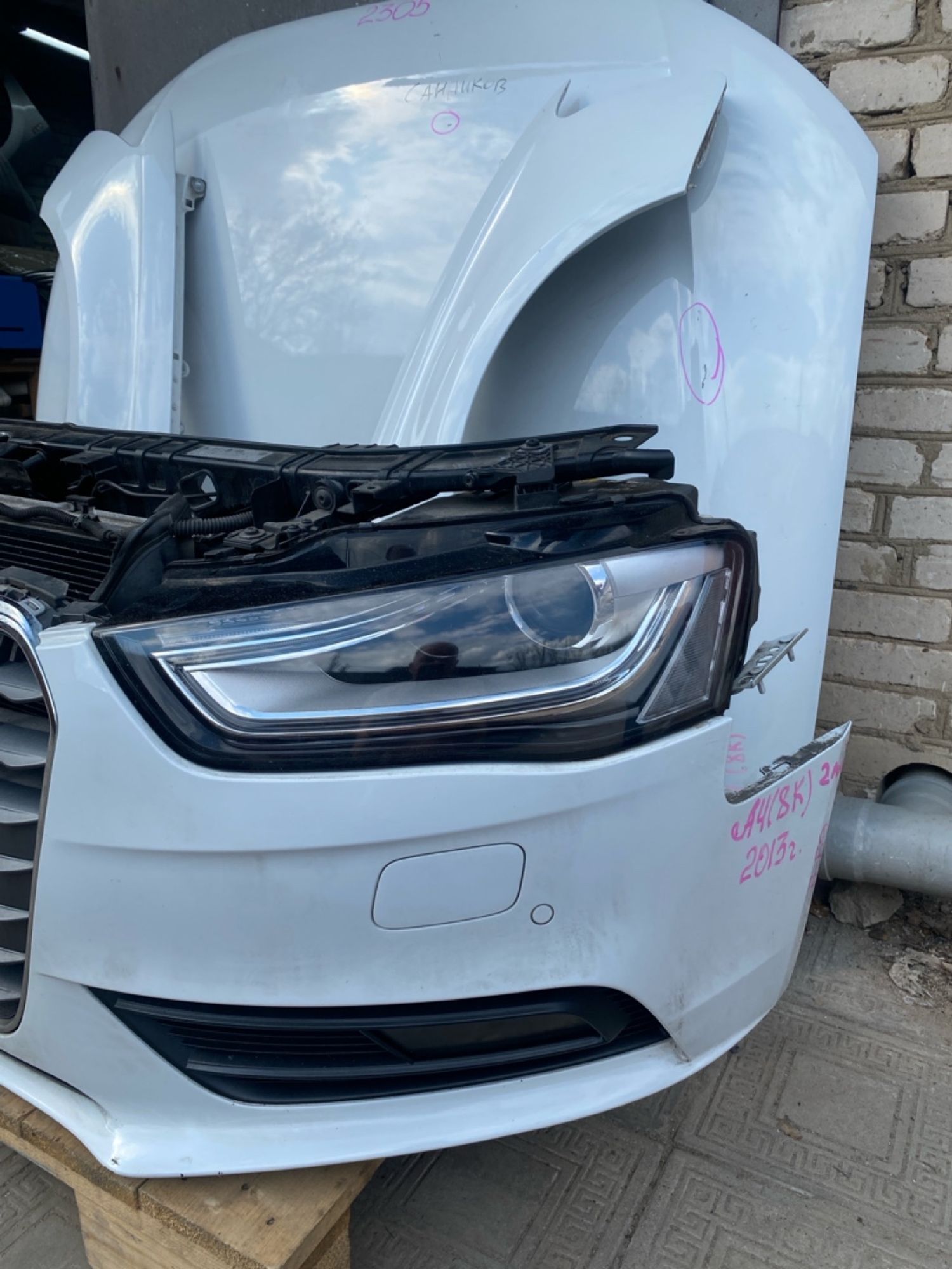 Ноускат Audi A4 B8  в сборе S-Line, 130000 рублей, Москва