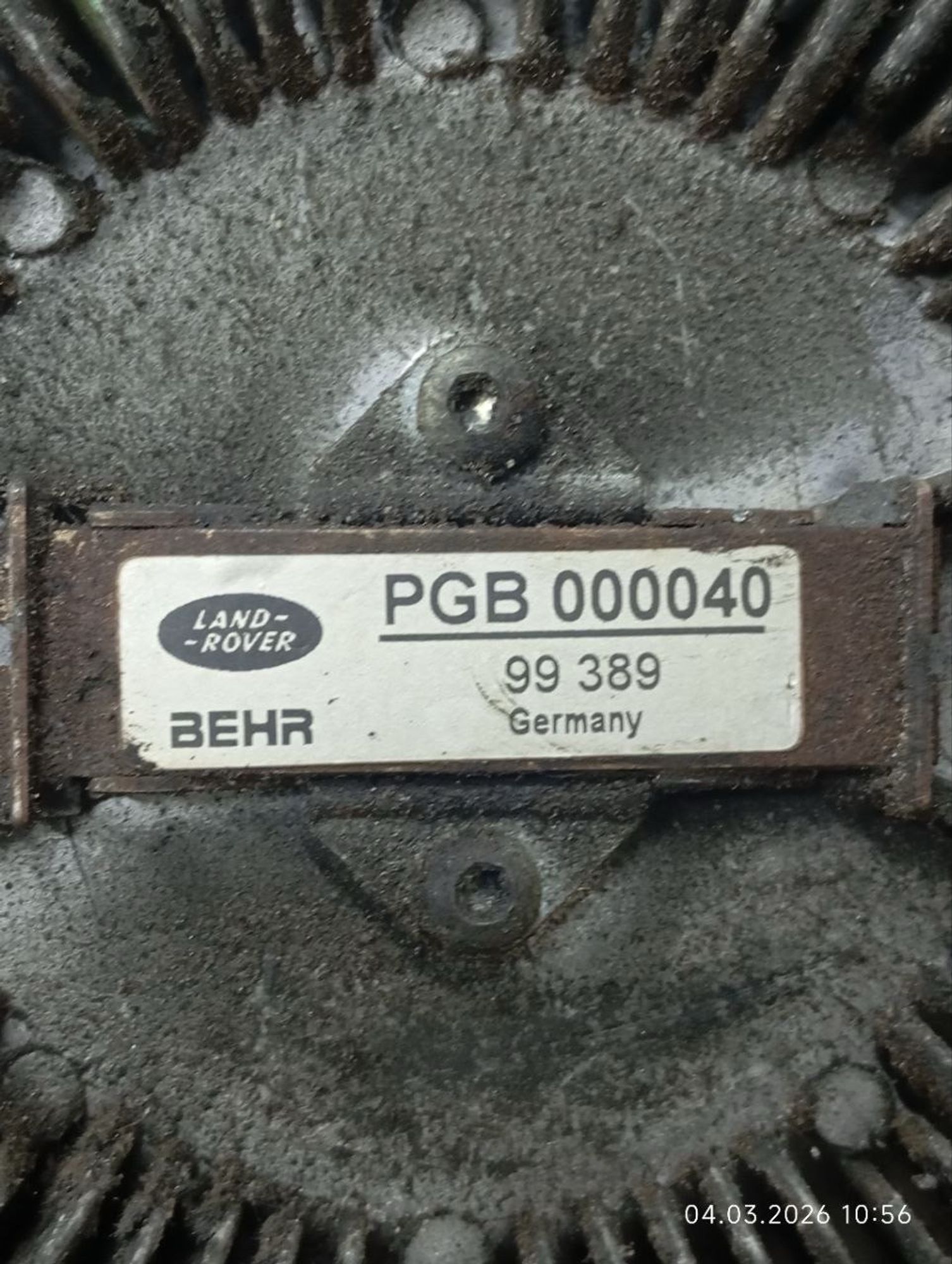 Вискомуфта помпа Land rover Range rover M62B44, 12500 рублей, Москва