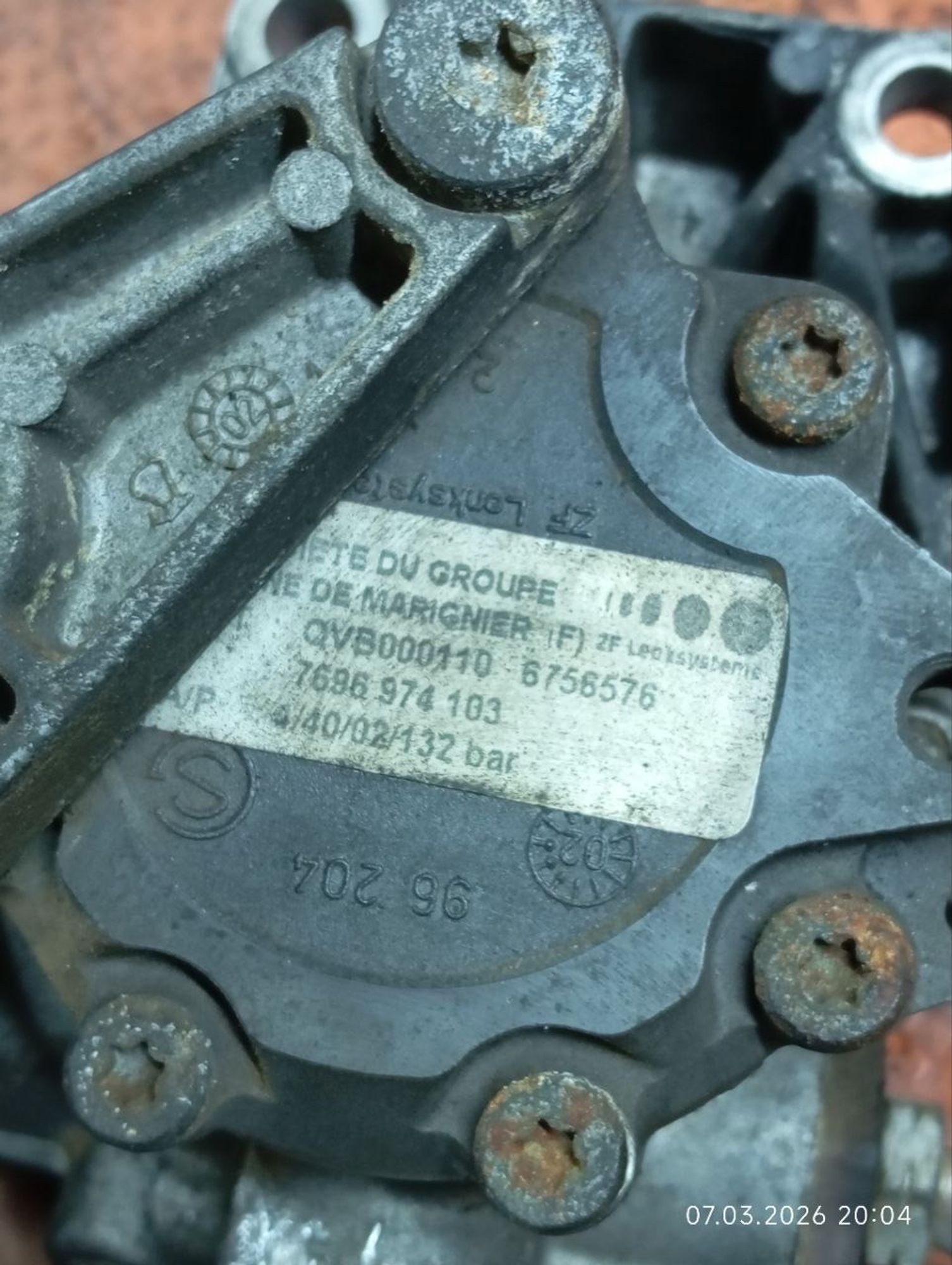 Насос гидроусилителя руля Range Rover L322, 7500 рублей, Москва