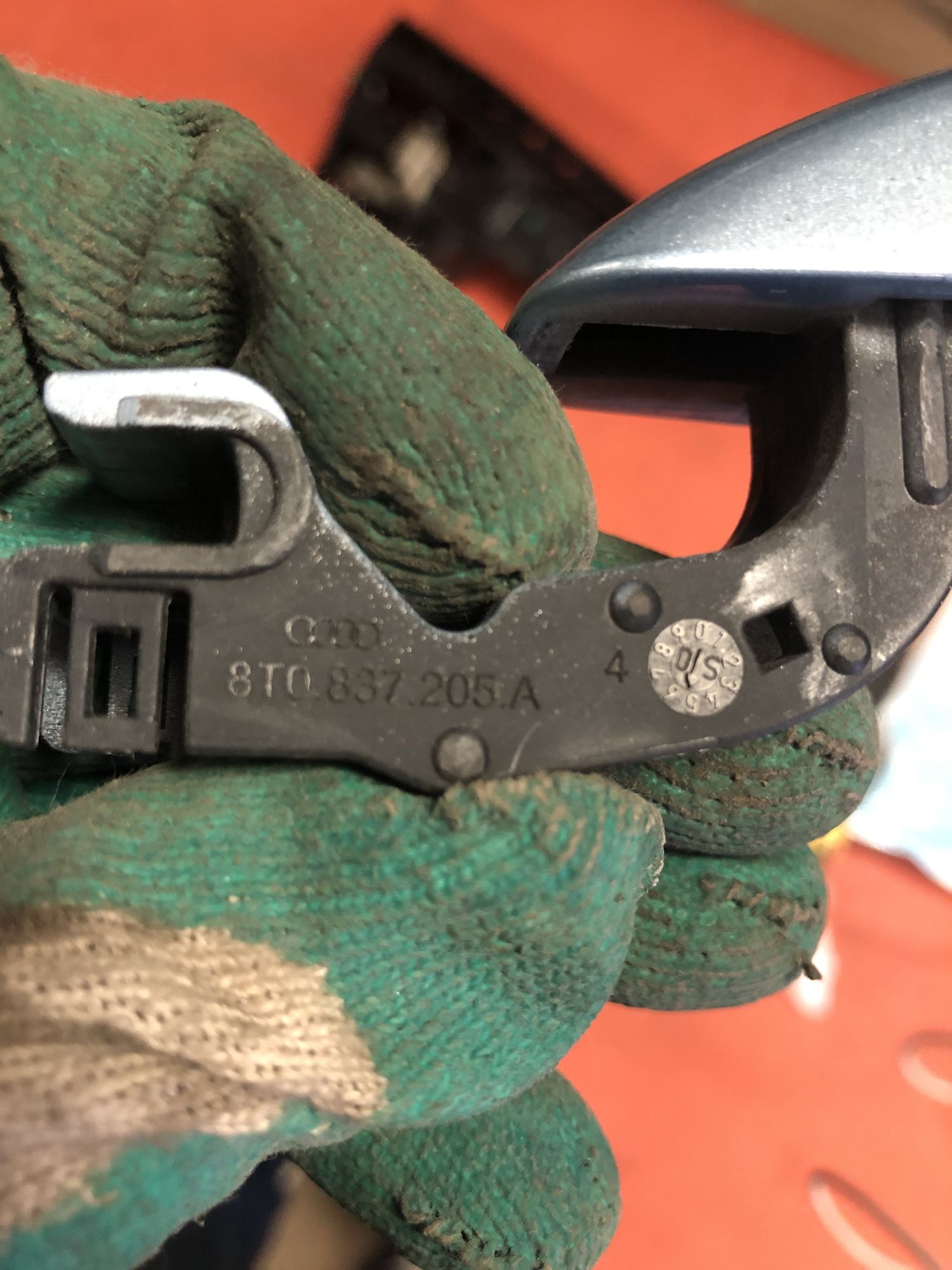 Ручка двери внешняя перед левая Audi A4 b8, 1000 рублей, Москва