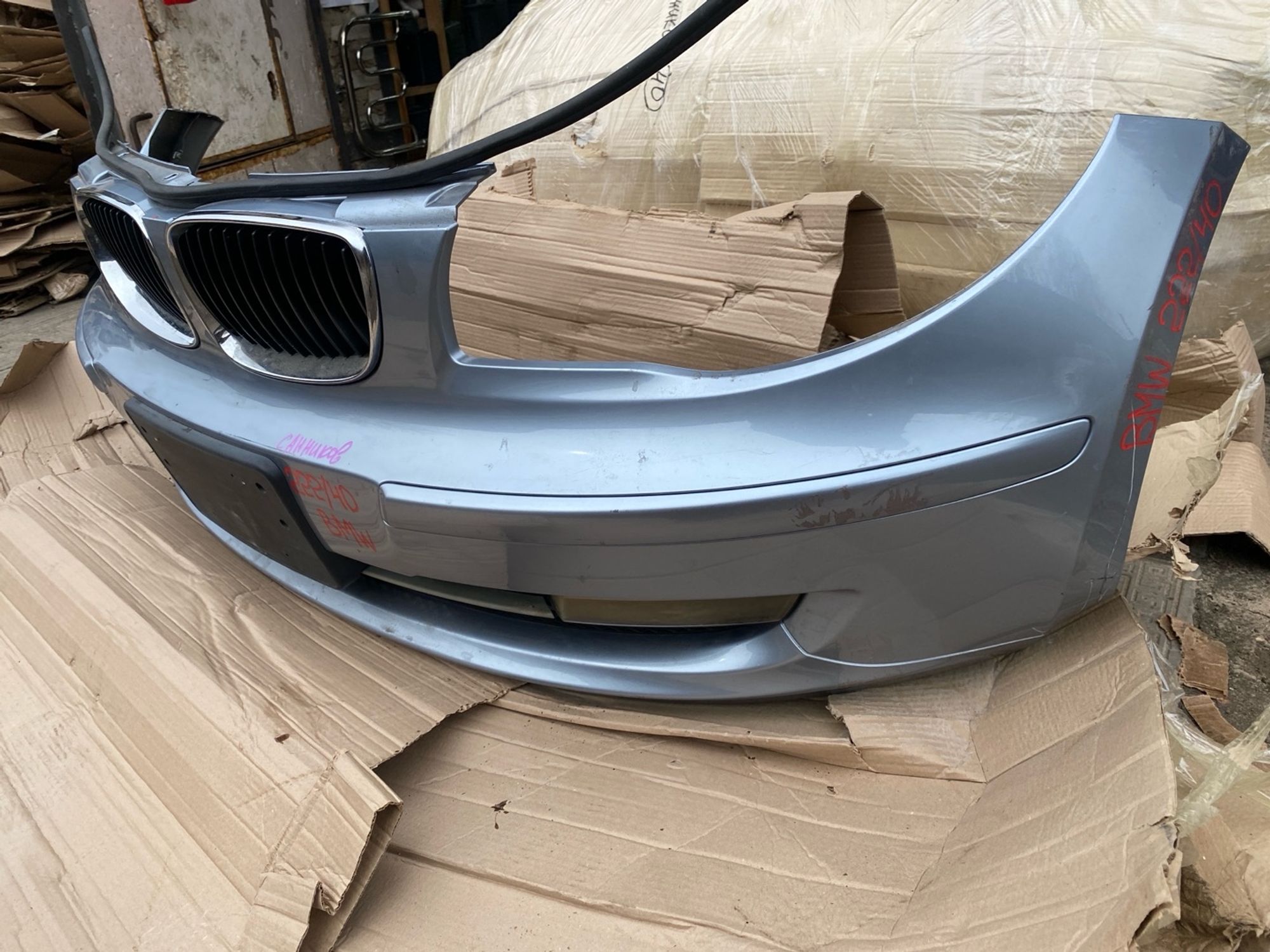 Бампер передний BMW 1 серия E87 рестайлинг в сборе, 24000 рублей, Москва